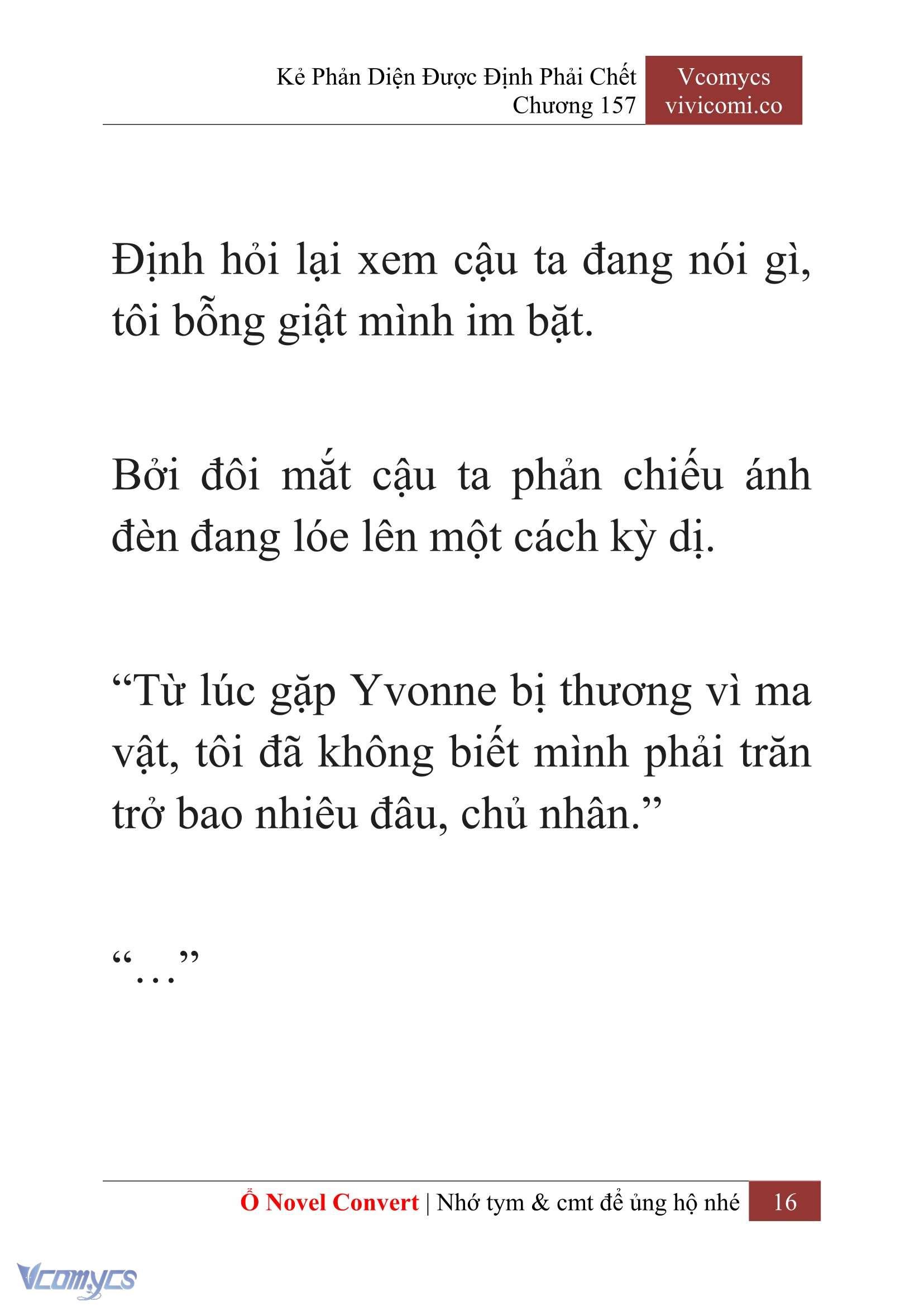 [Novel] Kẻ Phản Diện Được Định Phải Chết Chap 157 - Trang 2