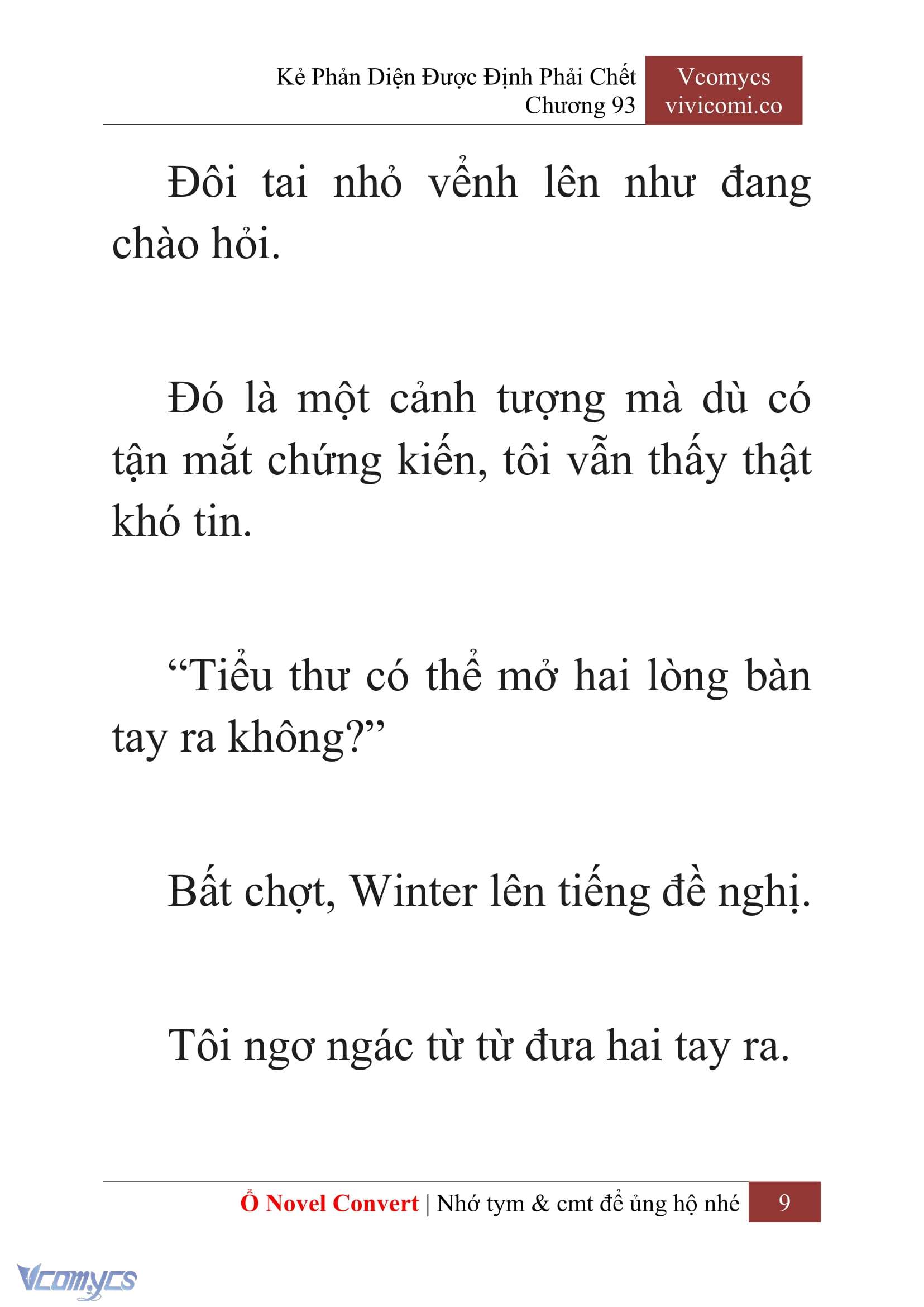 [Novel] Kẻ Phản Diện Được Định Phải Chết Chap 93 - Next Chap 94