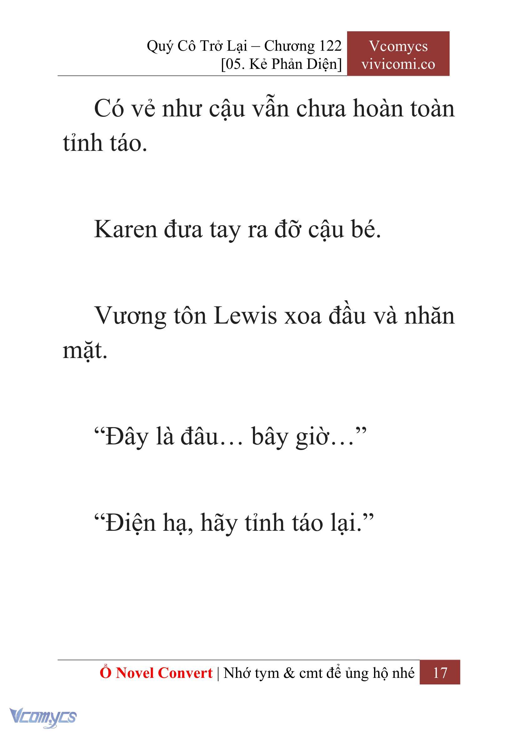 [Novel] Quý Cô Trở Lại Chap 122 - Trang 2