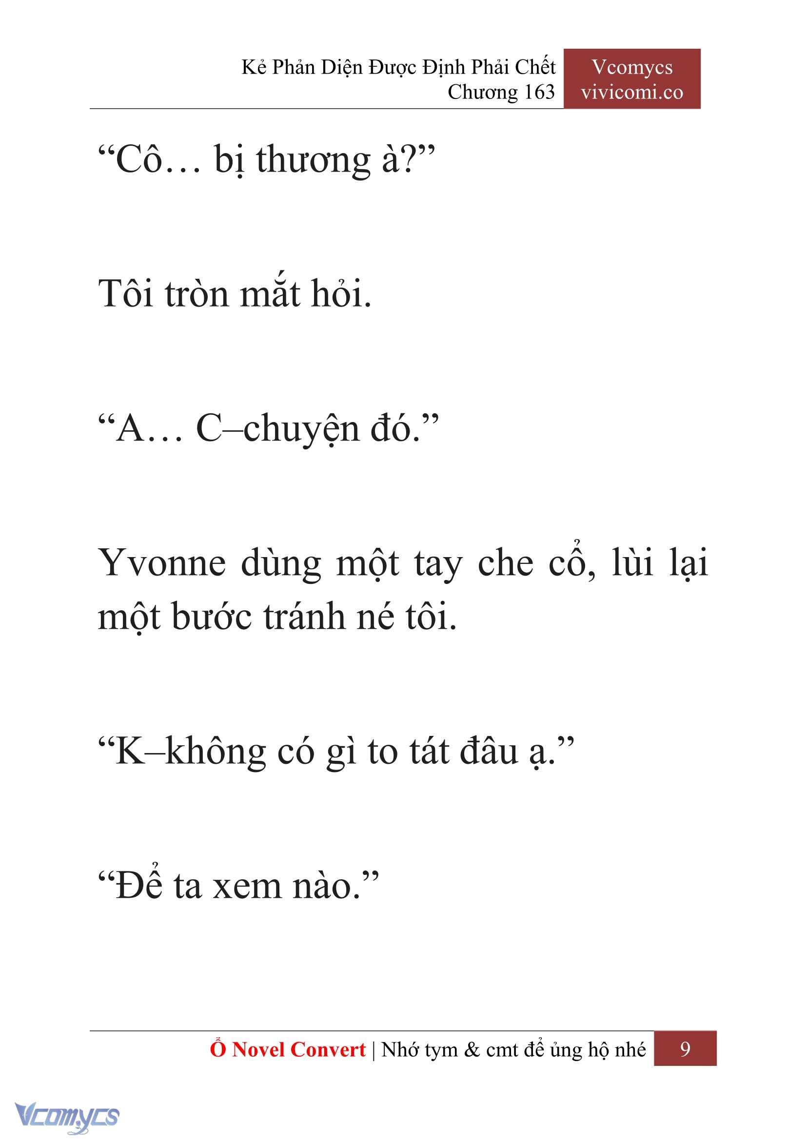 [Novel] Kẻ Phản Diện Được Định Phải Chết Chap 163 - Trang 2