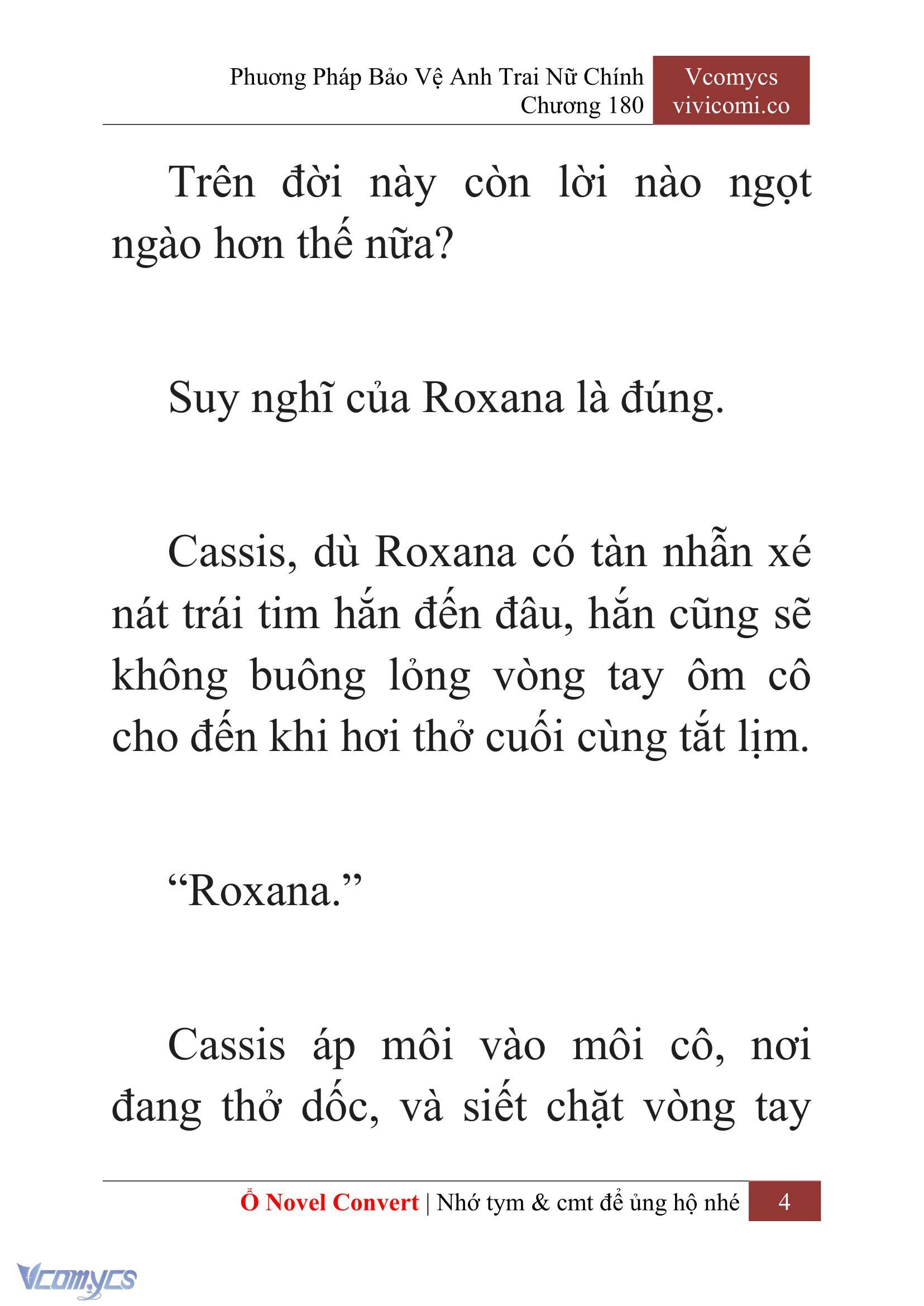[Novel] Phương Pháp Bảo Vệ Anh Trai Nữ Chính Chap 180 - Trang 2