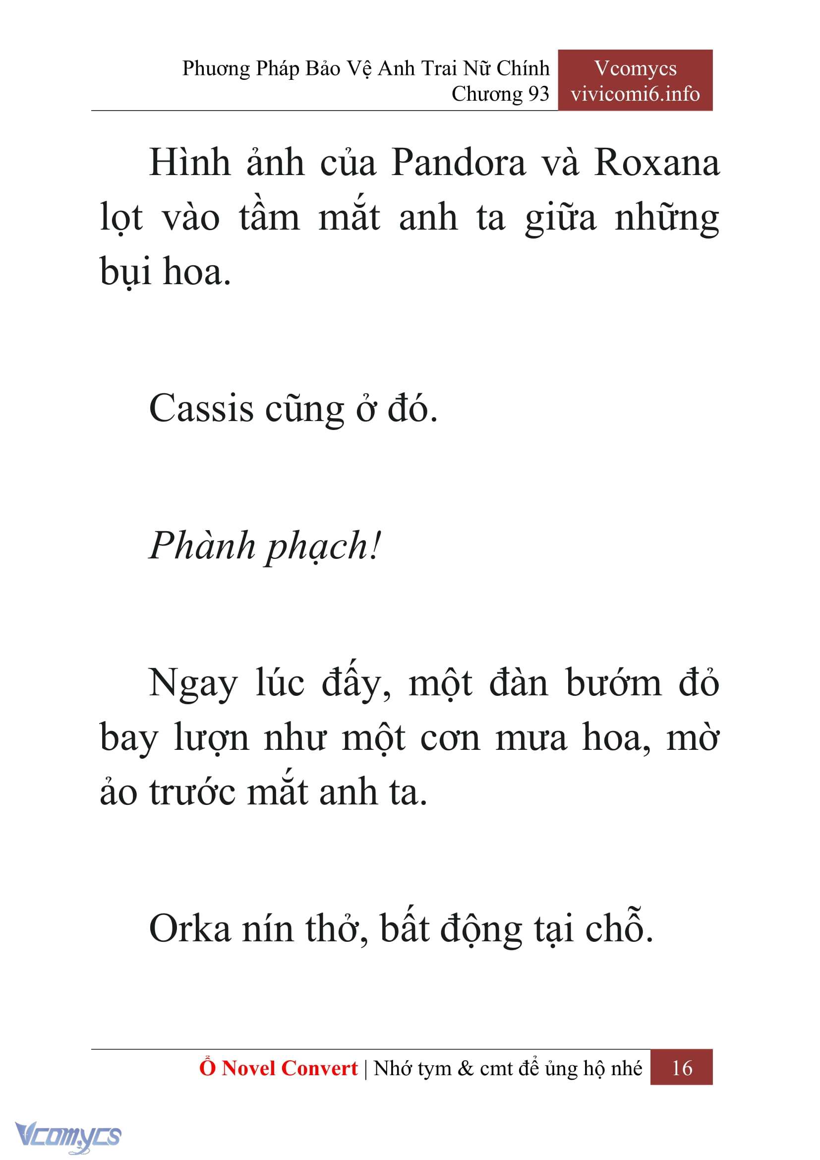 [Novel] Phương Pháp Bảo Vệ Anh Trai Nữ Chính Chap 93 - Trang 2