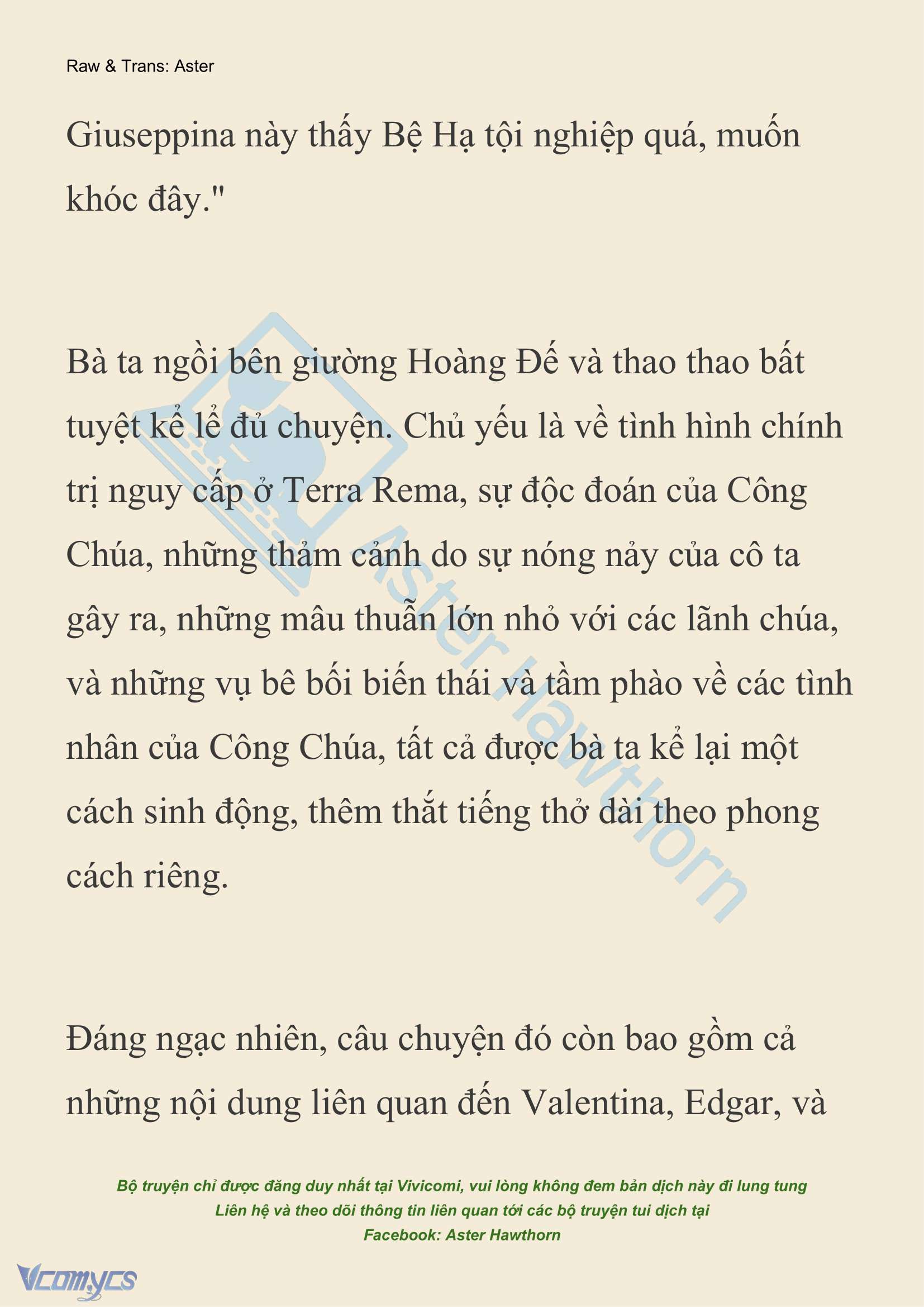 [NOVEL] Thiên Đường Của Valentina Chap 158 - Trang 2