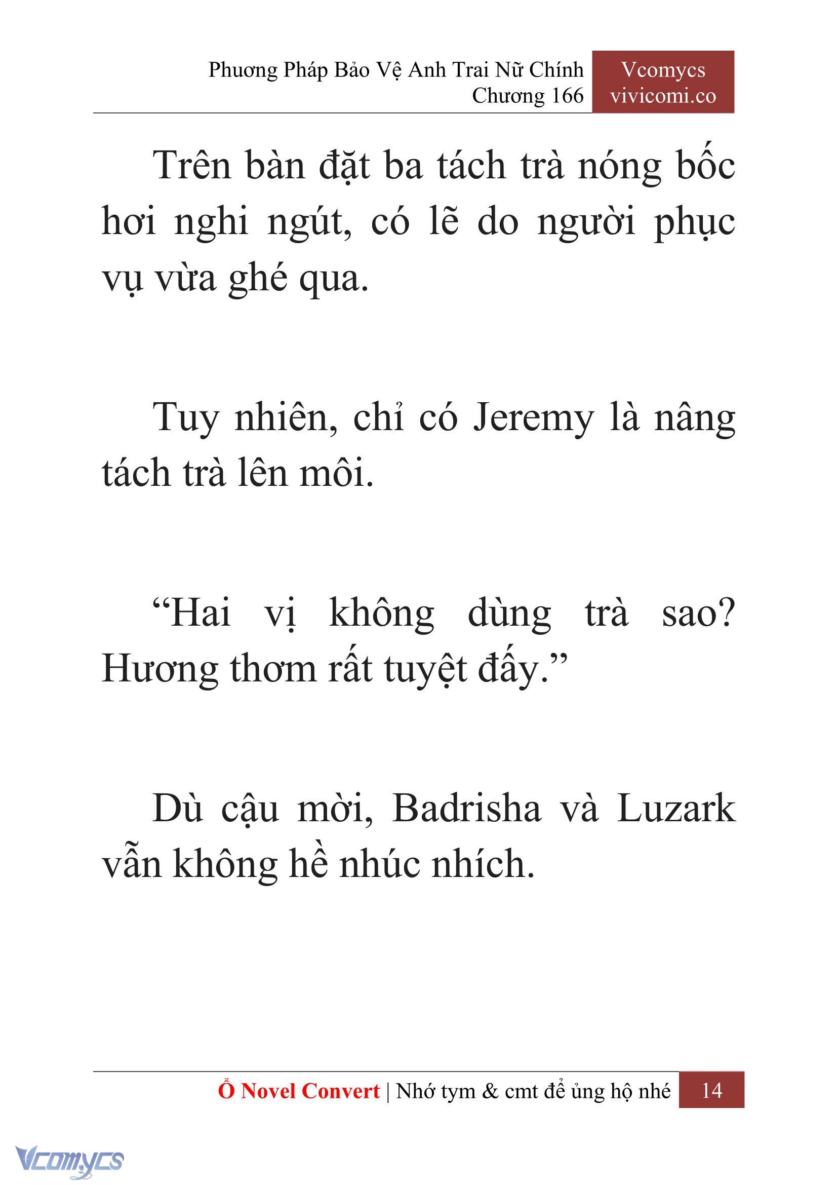 [Novel] Phương Pháp Bảo Vệ Anh Trai Nữ Chính Chap 166 - Trang 2