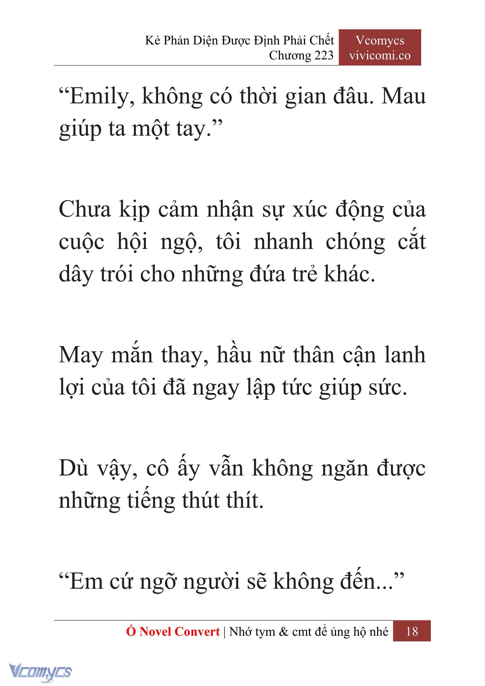 [Novel] Kẻ Phản Diện Được Định Phải Chết Chap 223 - Next Chap 224
