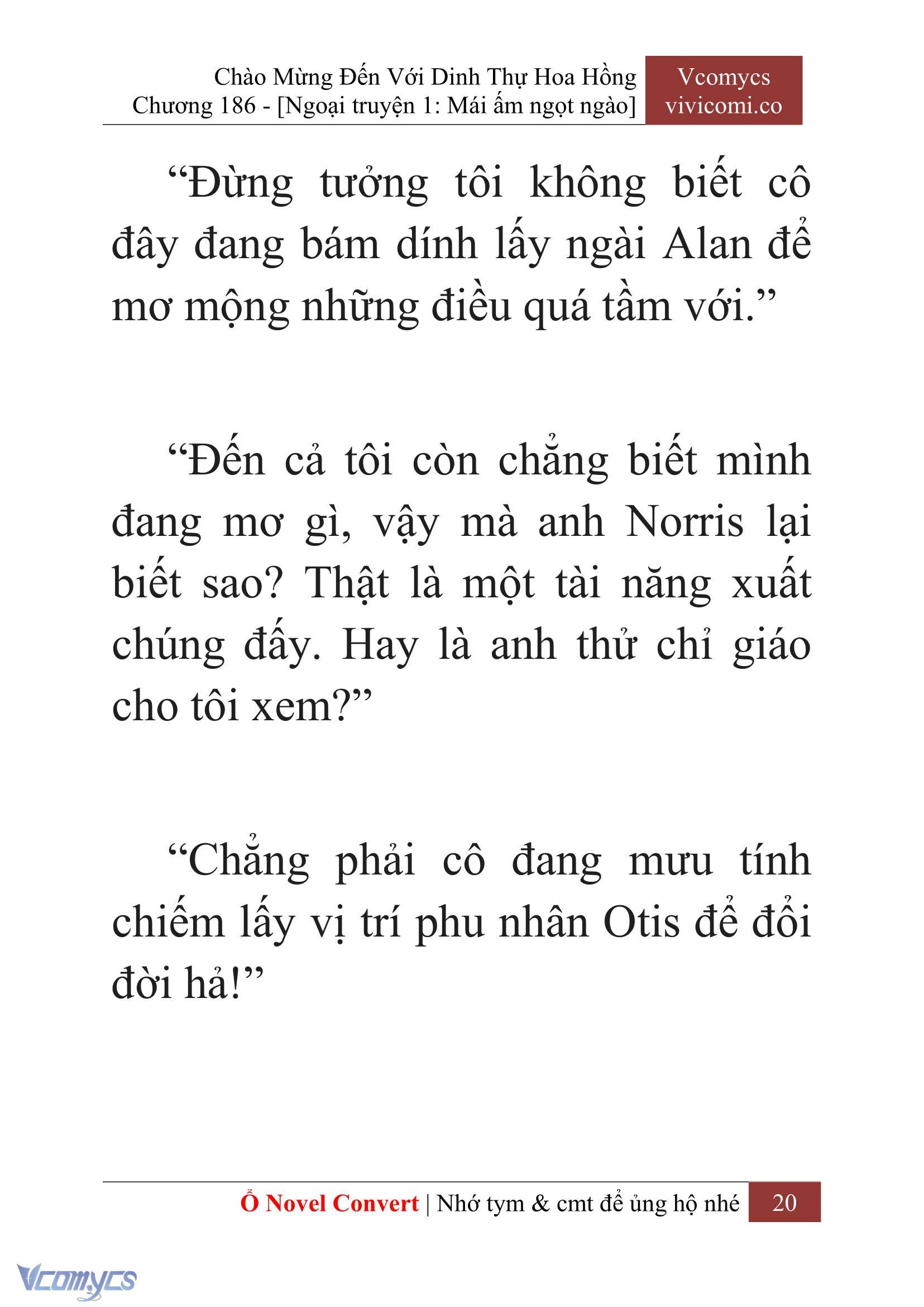 [Novel] Chào Mừng Đến Với Dinh Thự Hoa Hồng Chap 186 - Next Chap 187