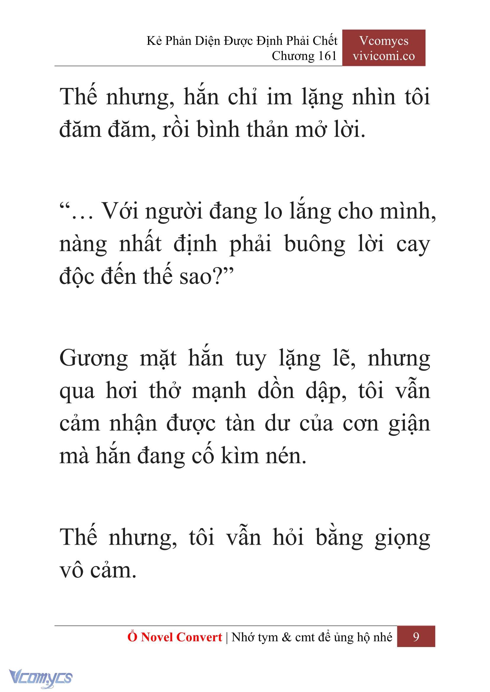 [Novel] Kẻ Phản Diện Được Định Phải Chết Chap 161 - Trang 2
