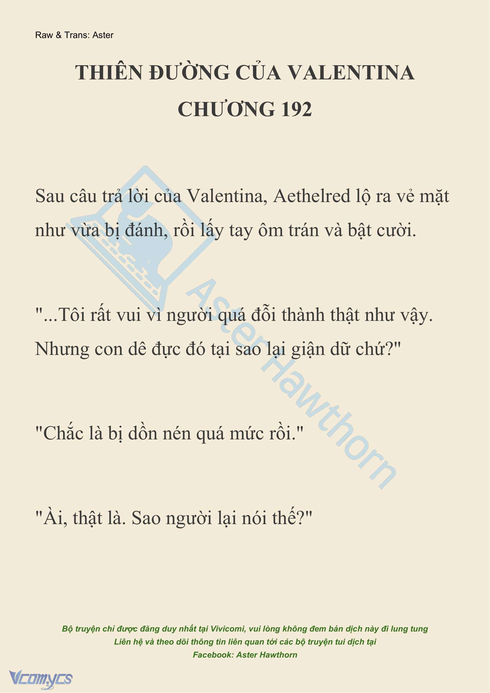 [NOVEL] Thiên Đường Của Valentina Chap 192 - Trang 2