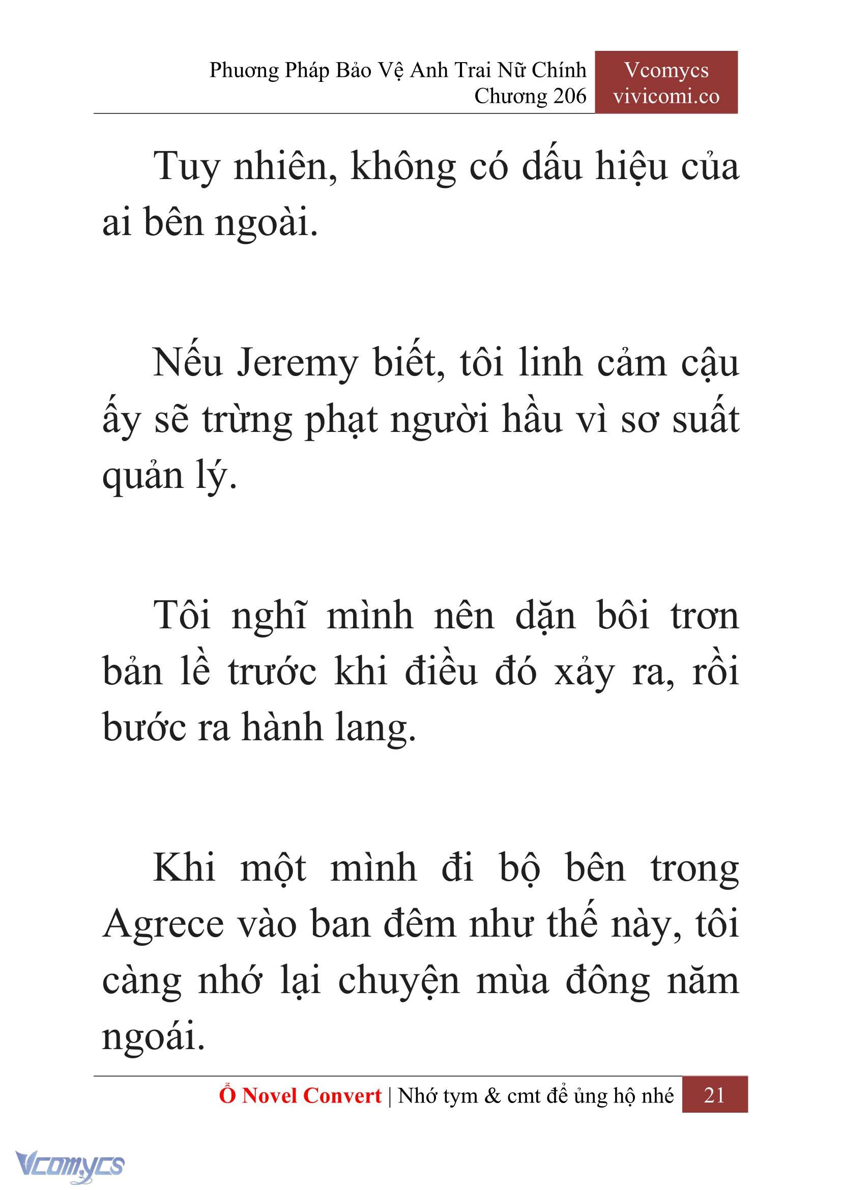 [Novel] Phương Pháp Bảo Vệ Anh Trai Nữ Chính Chap 206 - Trang 2