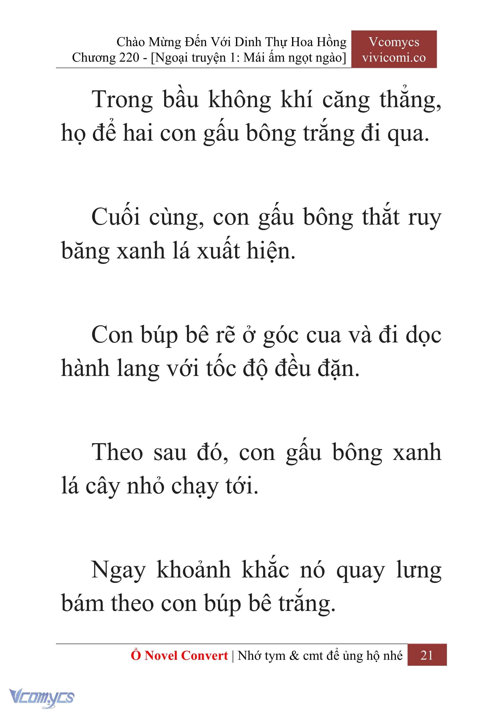 [Novel] Chào Mừng Đến Với Dinh Thự Hoa Hồng Chap 220 - Trang 2