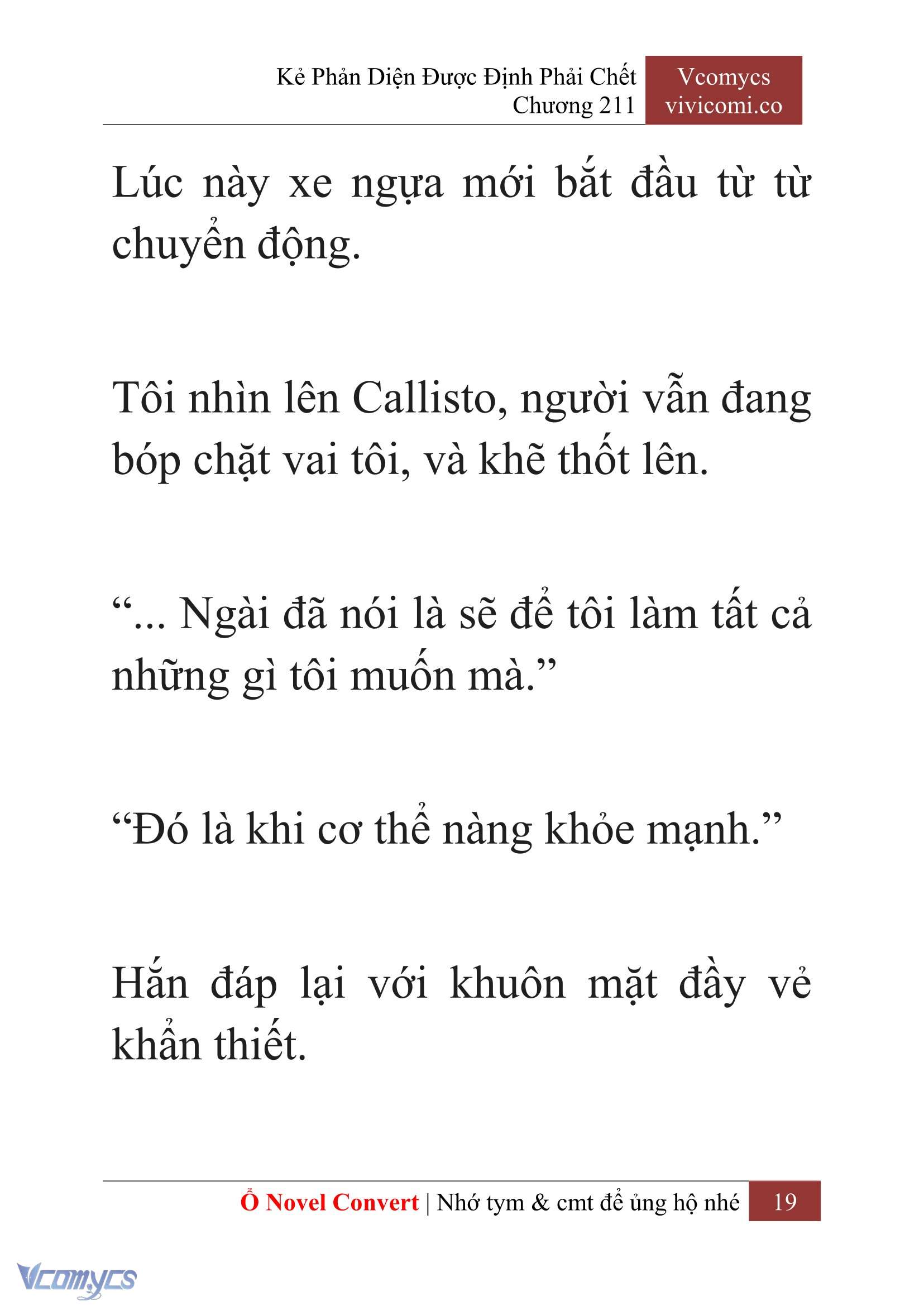 [Novel] Kẻ Phản Diện Được Định Phải Chết Chap 211 - Next Chap 212