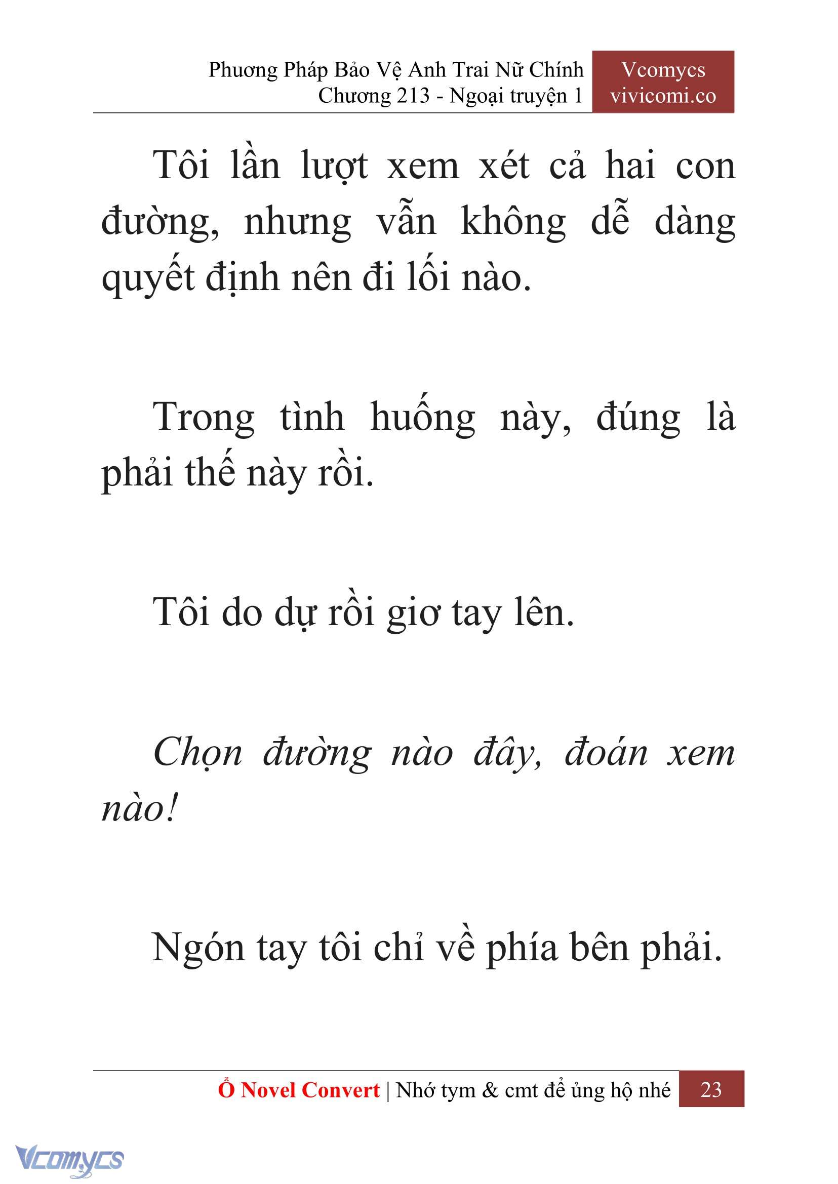 [Novel] Phương Pháp Bảo Vệ Anh Trai Nữ Chính Chap 213 - Trang 2