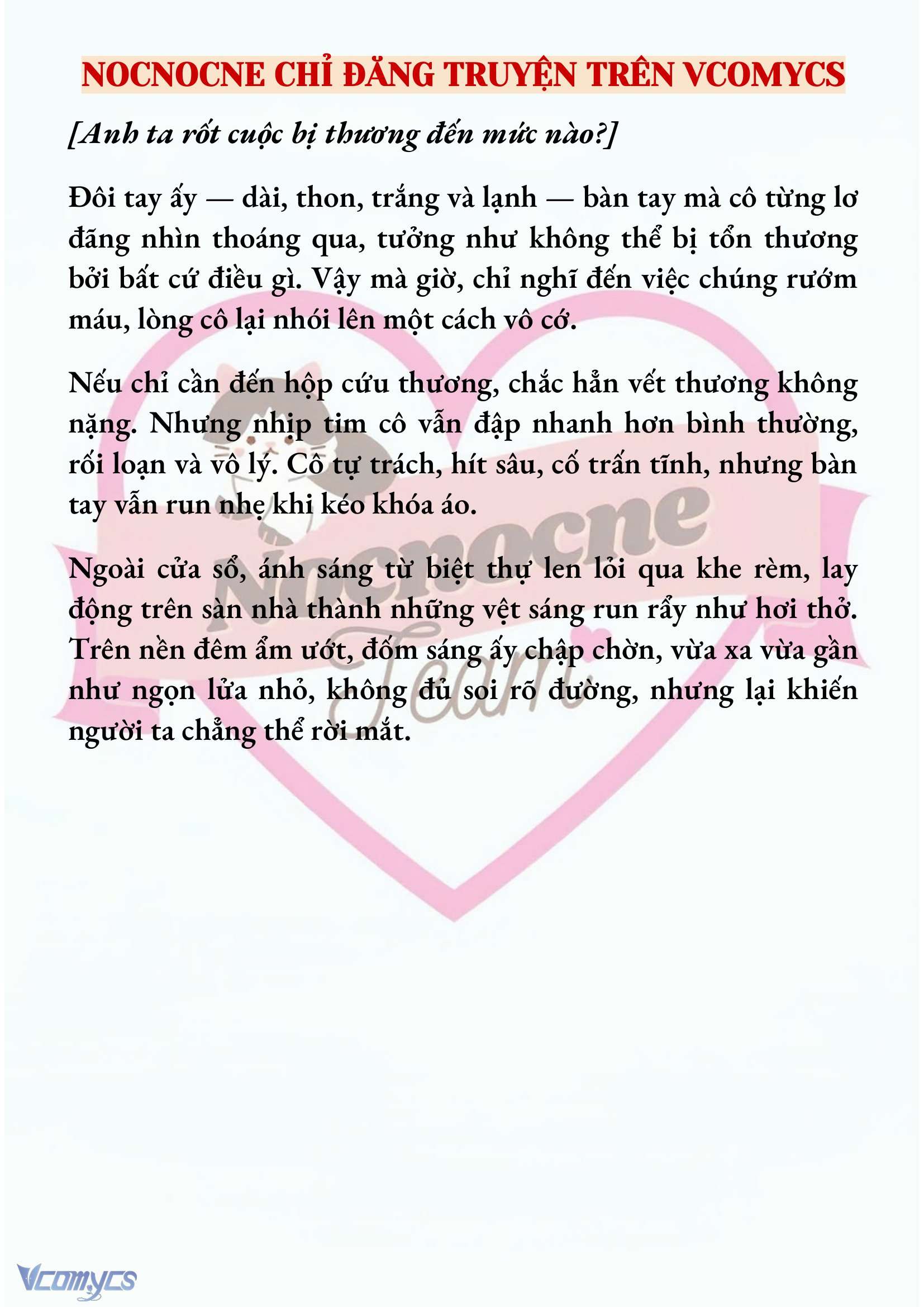 [NOVEL] NGỌN ĐÈN BIỆT VIỆN KHÔNG BAO GIỜ TẮT Chap 14 - Trang 2