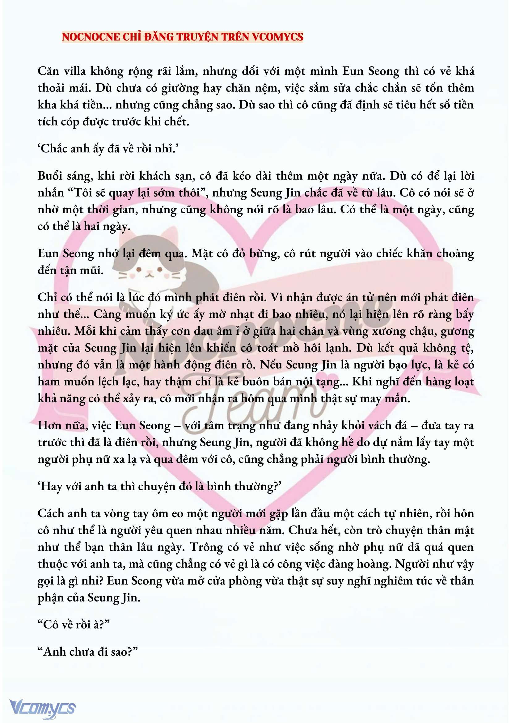 [NOVEL] CHÚNG TA KẾT THÚC VÀO MÙA THU Chap 9 - Trang 2