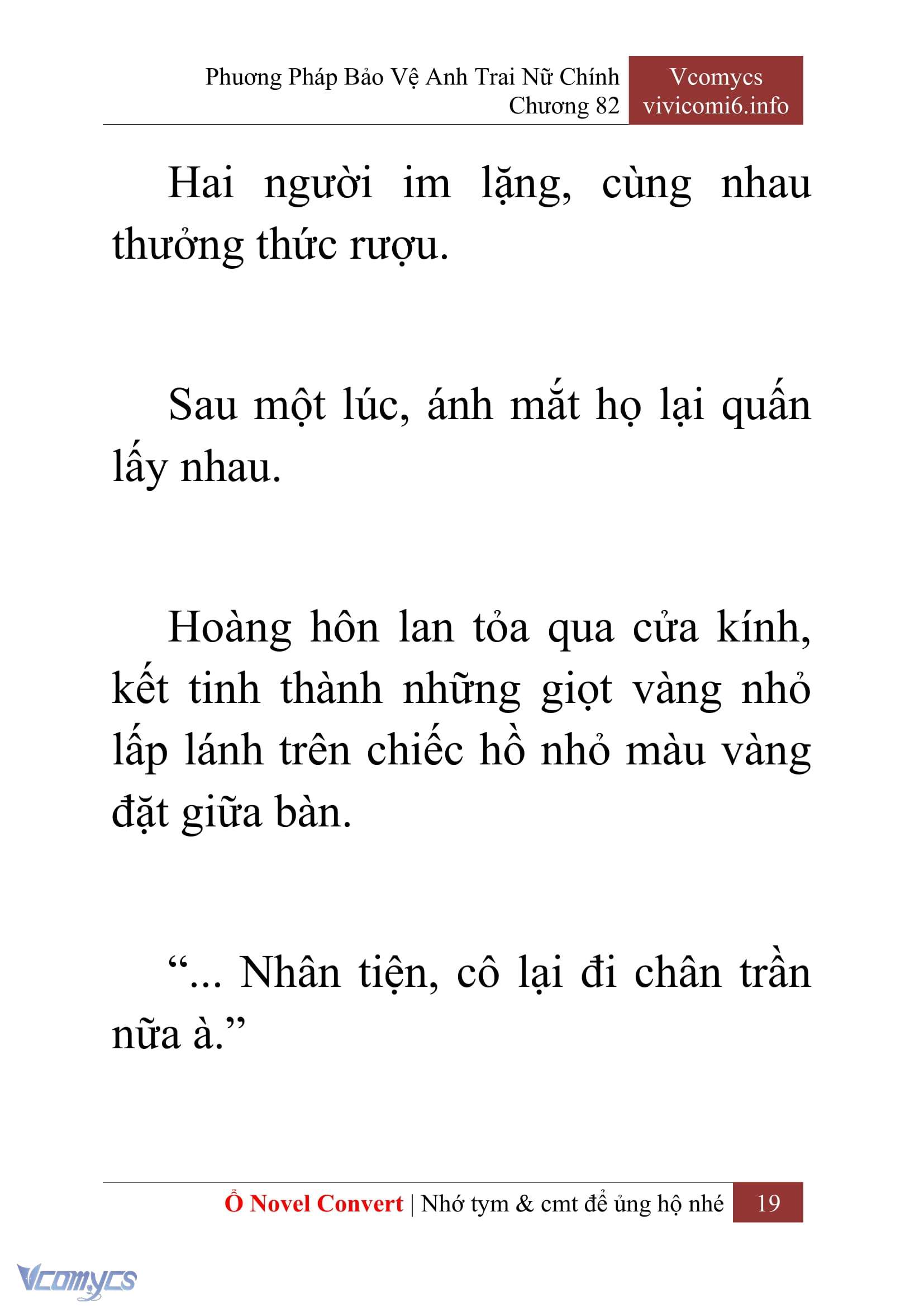 [Novel] Phương Pháp Bảo Vệ Anh Trai Nữ Chính Chap 82 - Trang 2