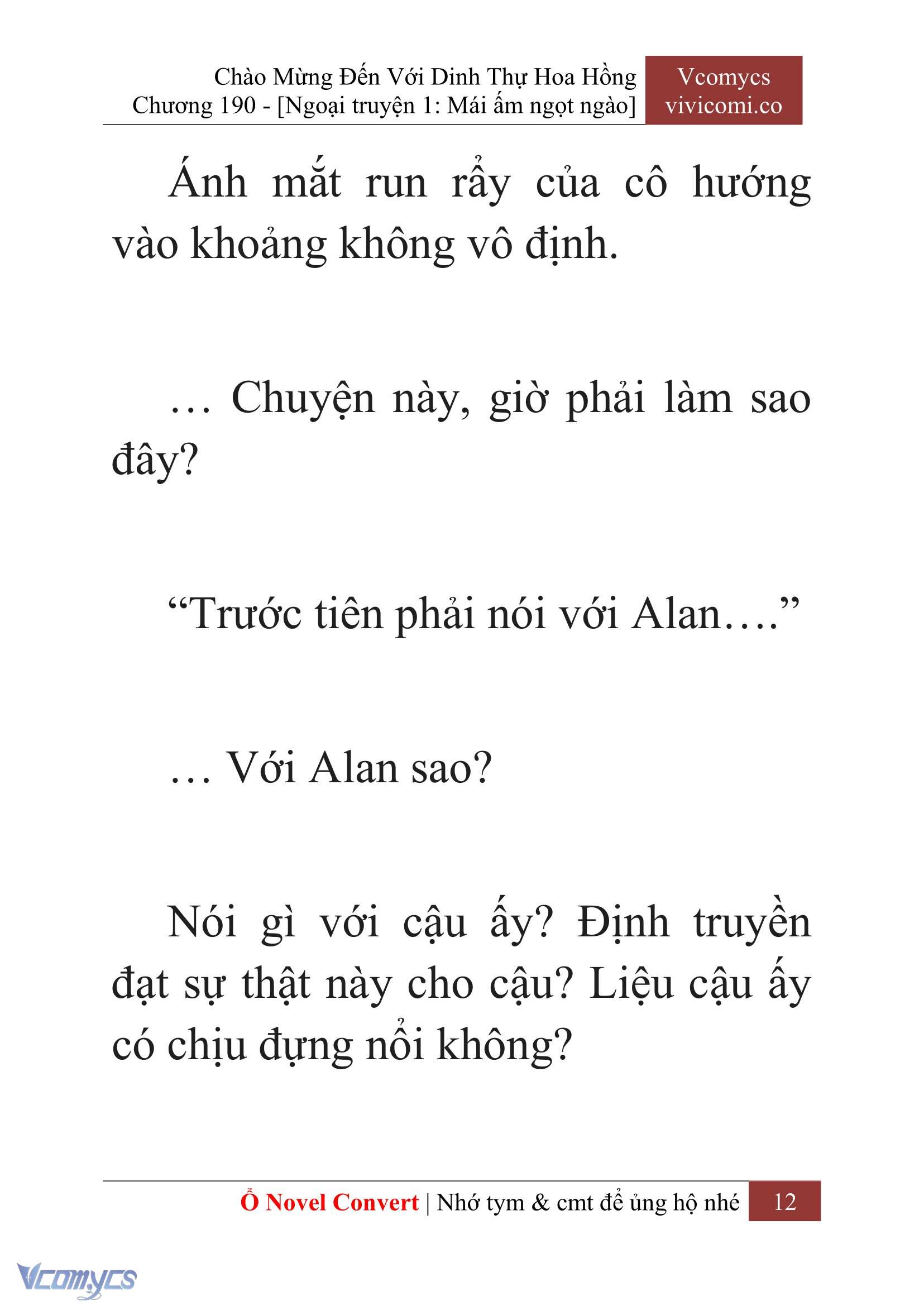 [Novel] Chào Mừng Đến Với Dinh Thự Hoa Hồng Chap 190 - Trang 2