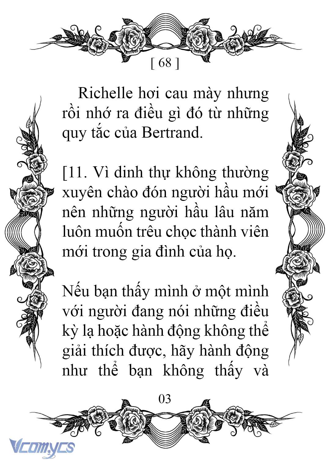 [Novel] Chào Mừng Đến Với Dinh Thự Hoa Hồng Chap 68 - Trang 2
