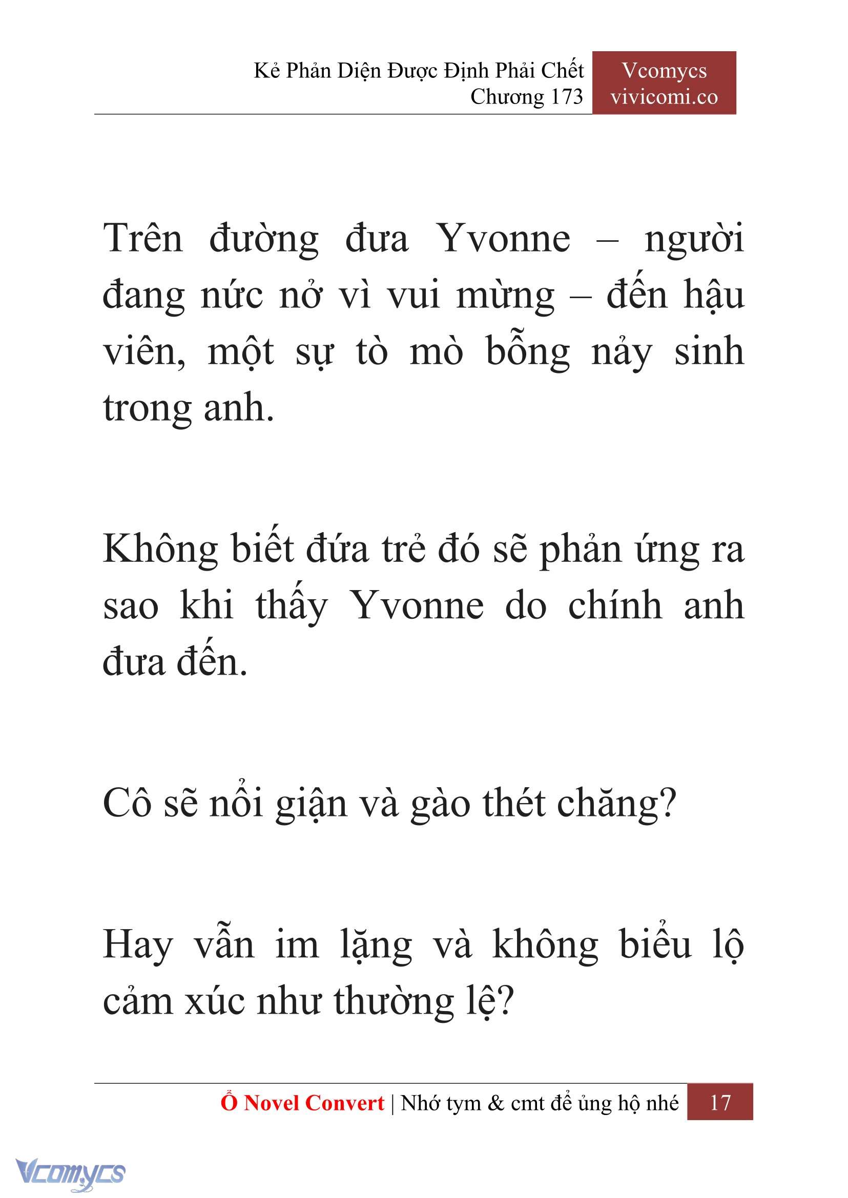 [Novel] Kẻ Phản Diện Được Định Phải Chết Chap 173 - Trang 2