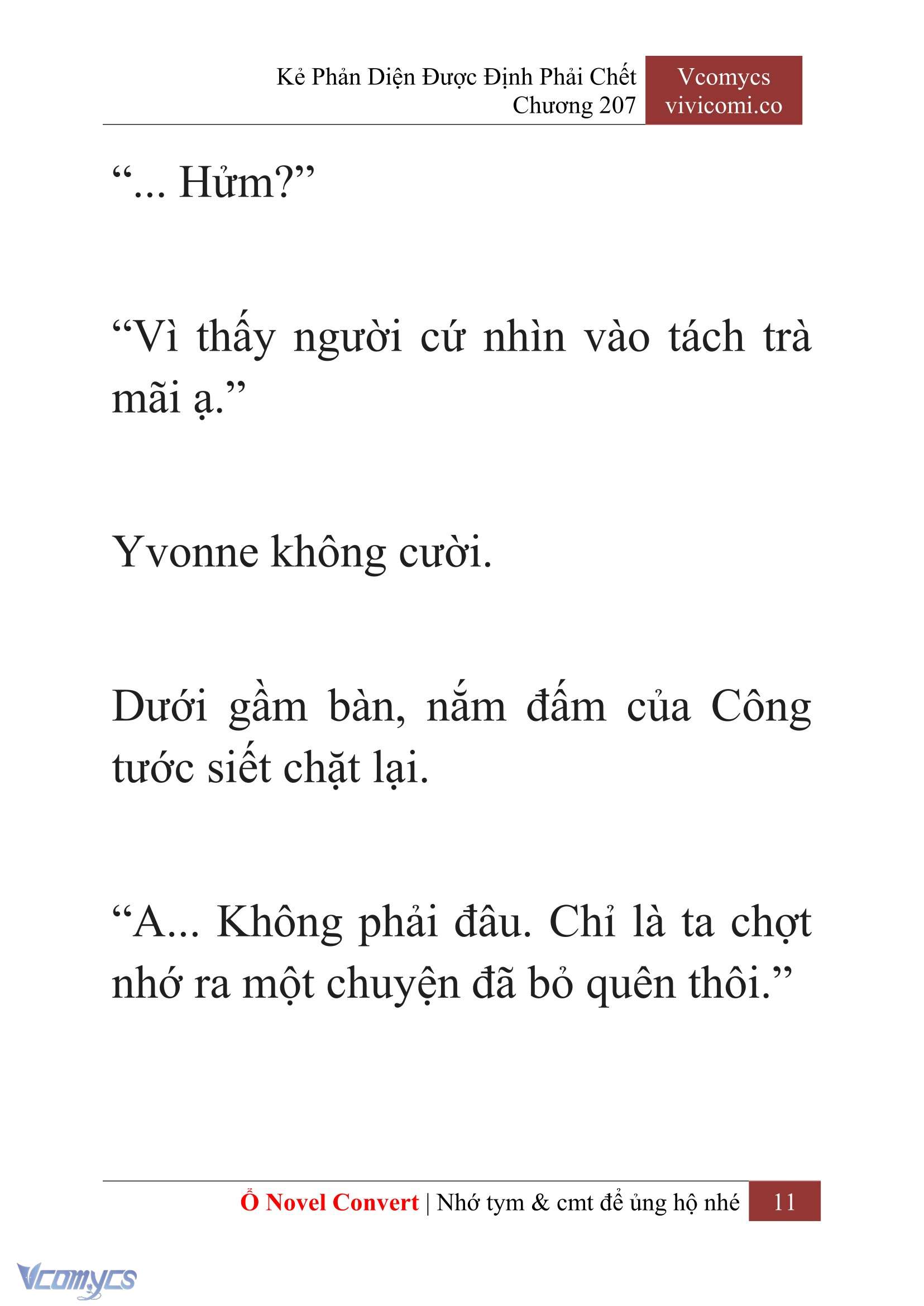 [Novel] Kẻ Phản Diện Được Định Phải Chết Chap 207 - Trang 2