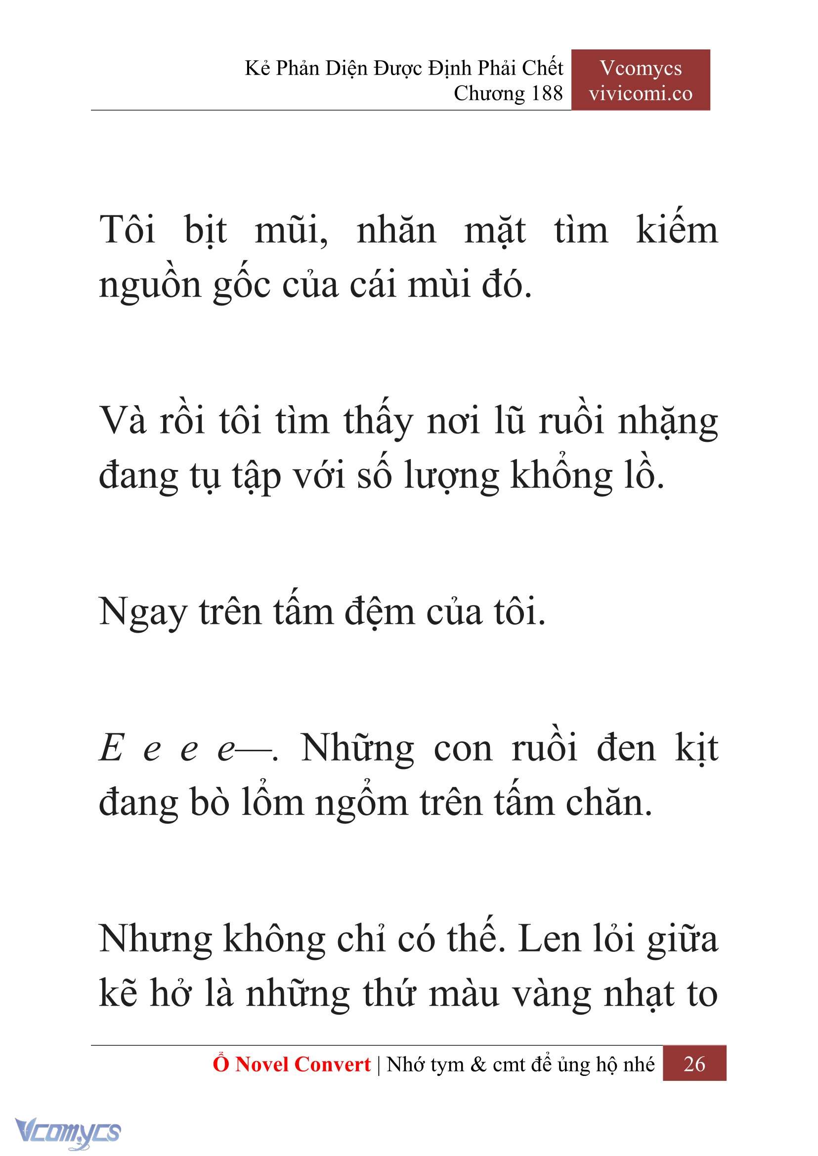 [Novel] Kẻ Phản Diện Được Định Phải Chết Chap 188 - Trang 2