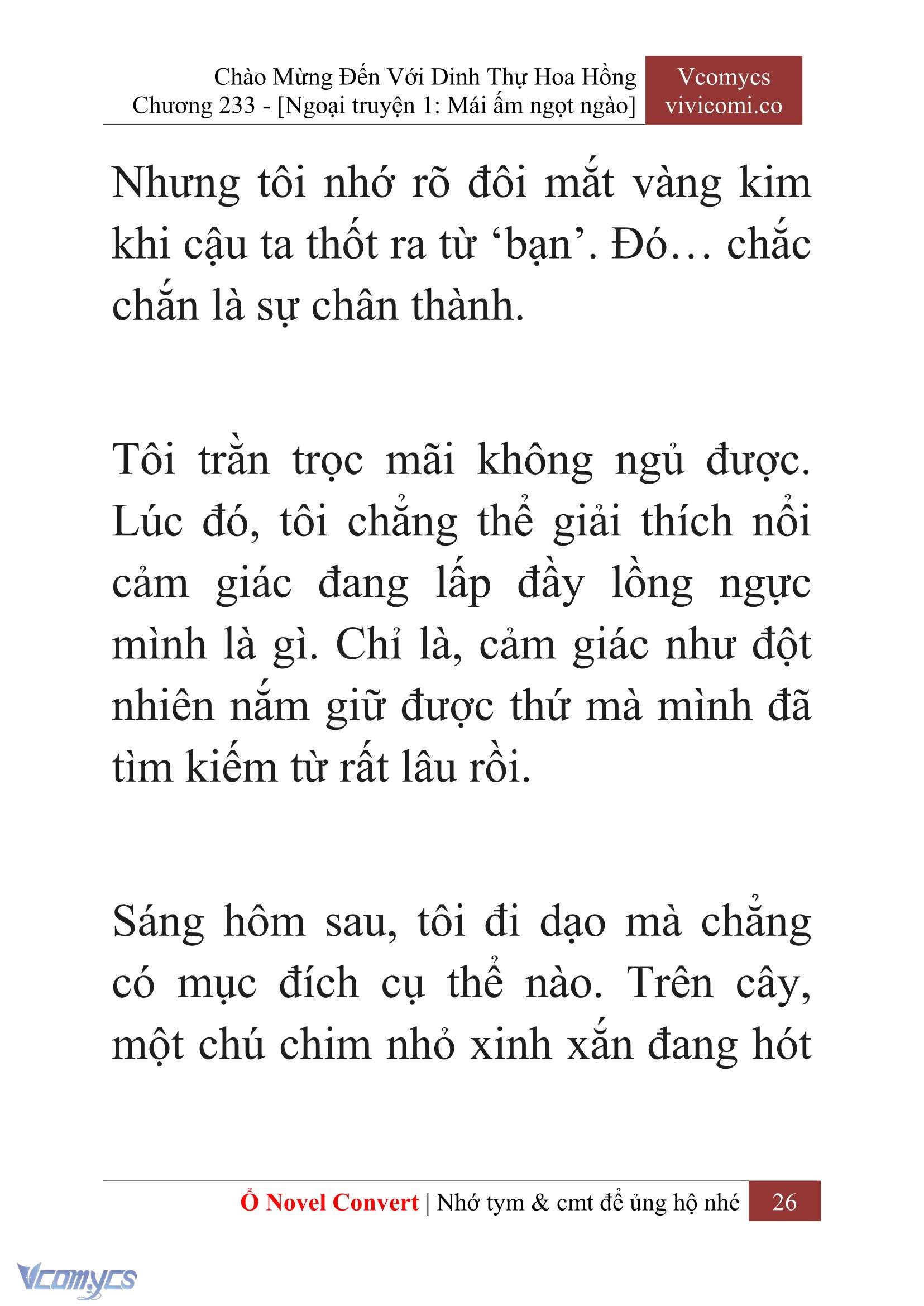 [Novel] Chào Mừng Đến Với Dinh Thự Hoa Hồng Chap 233 - Trang 2