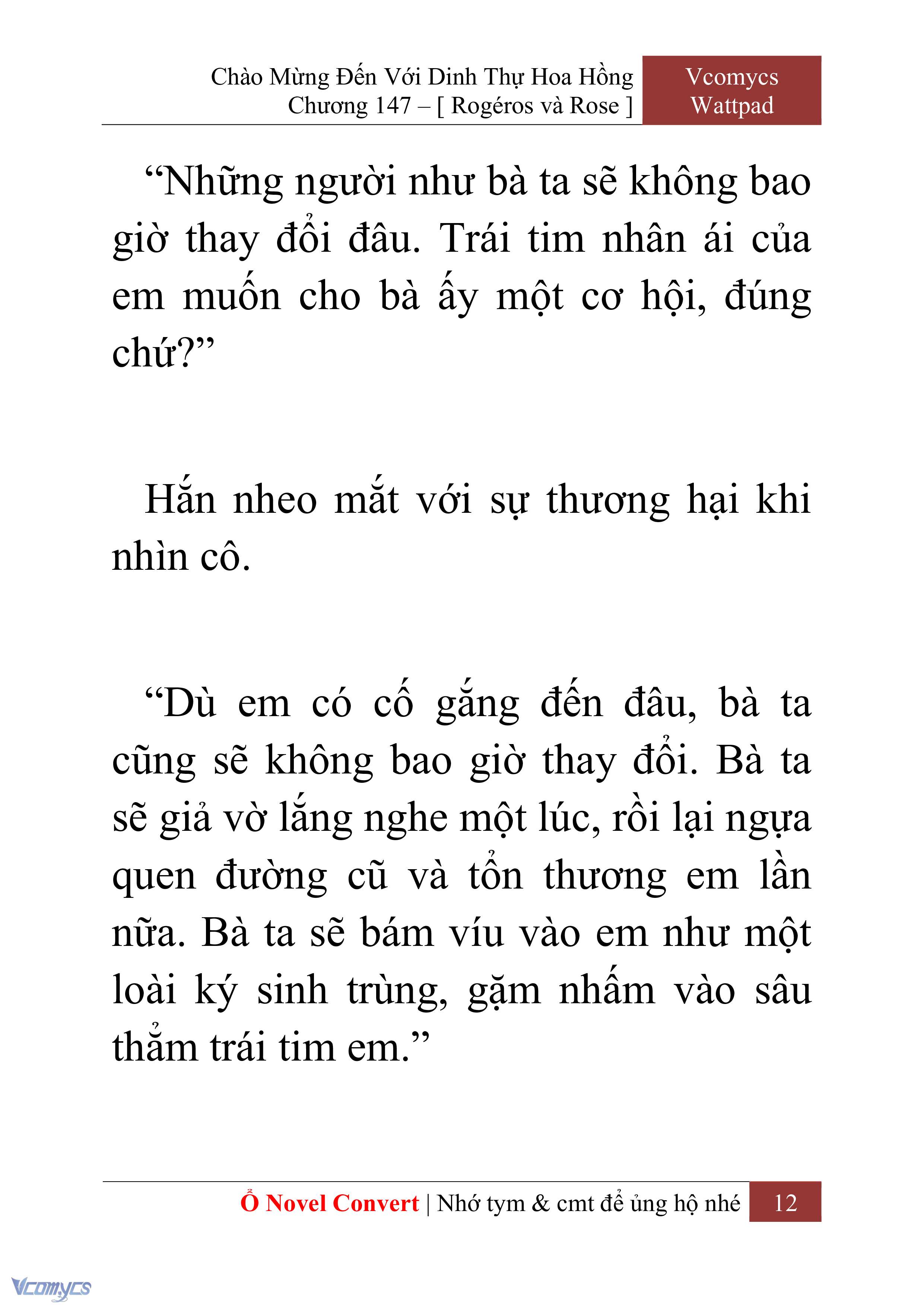 [Novel] Chào Mừng Đến Với Dinh Thự Hoa Hồng Chap 147 - Trang 2