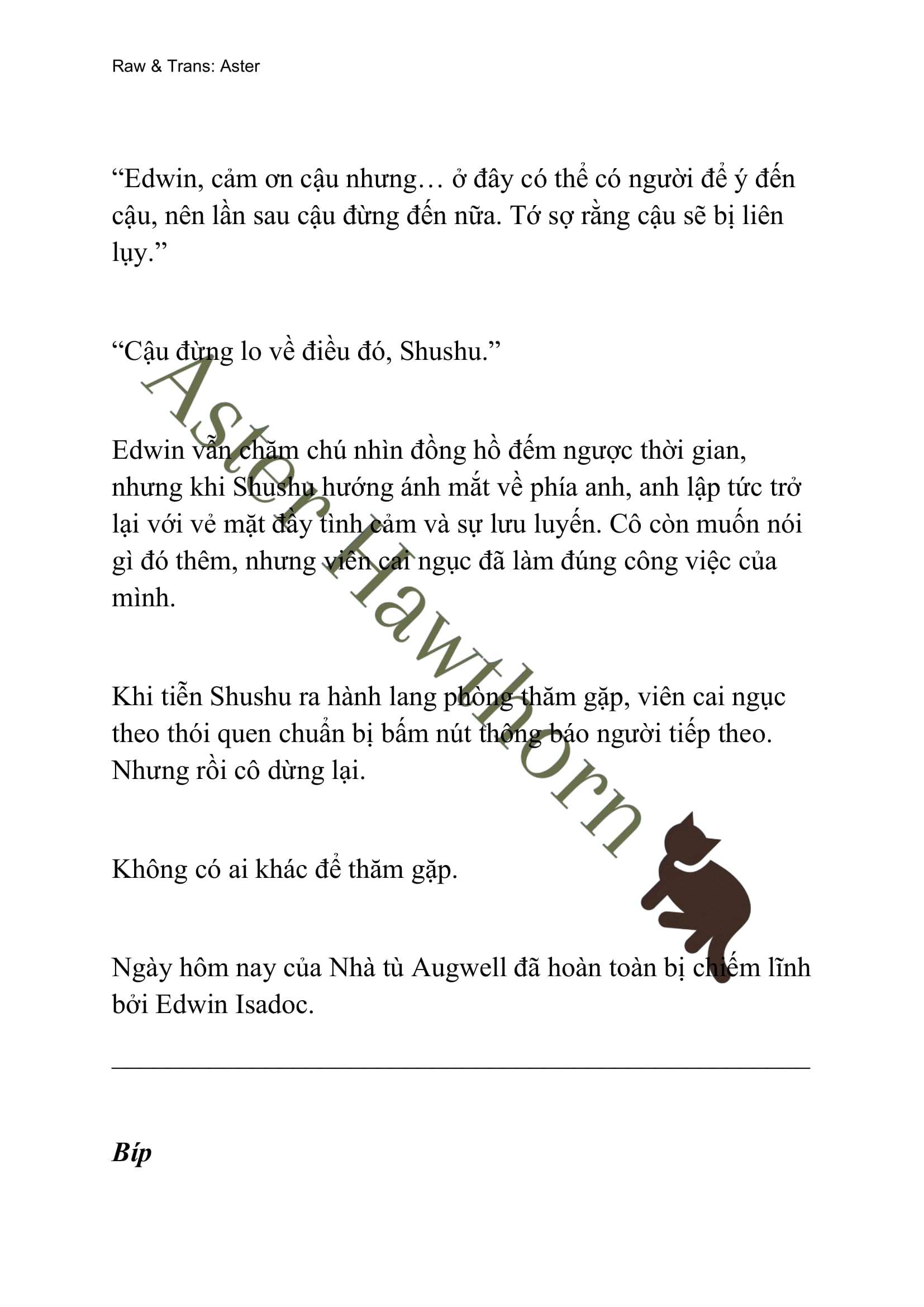 [NOVEL] Tình Yêu Chốn Ngục Tù Chap 8 - Trang 2