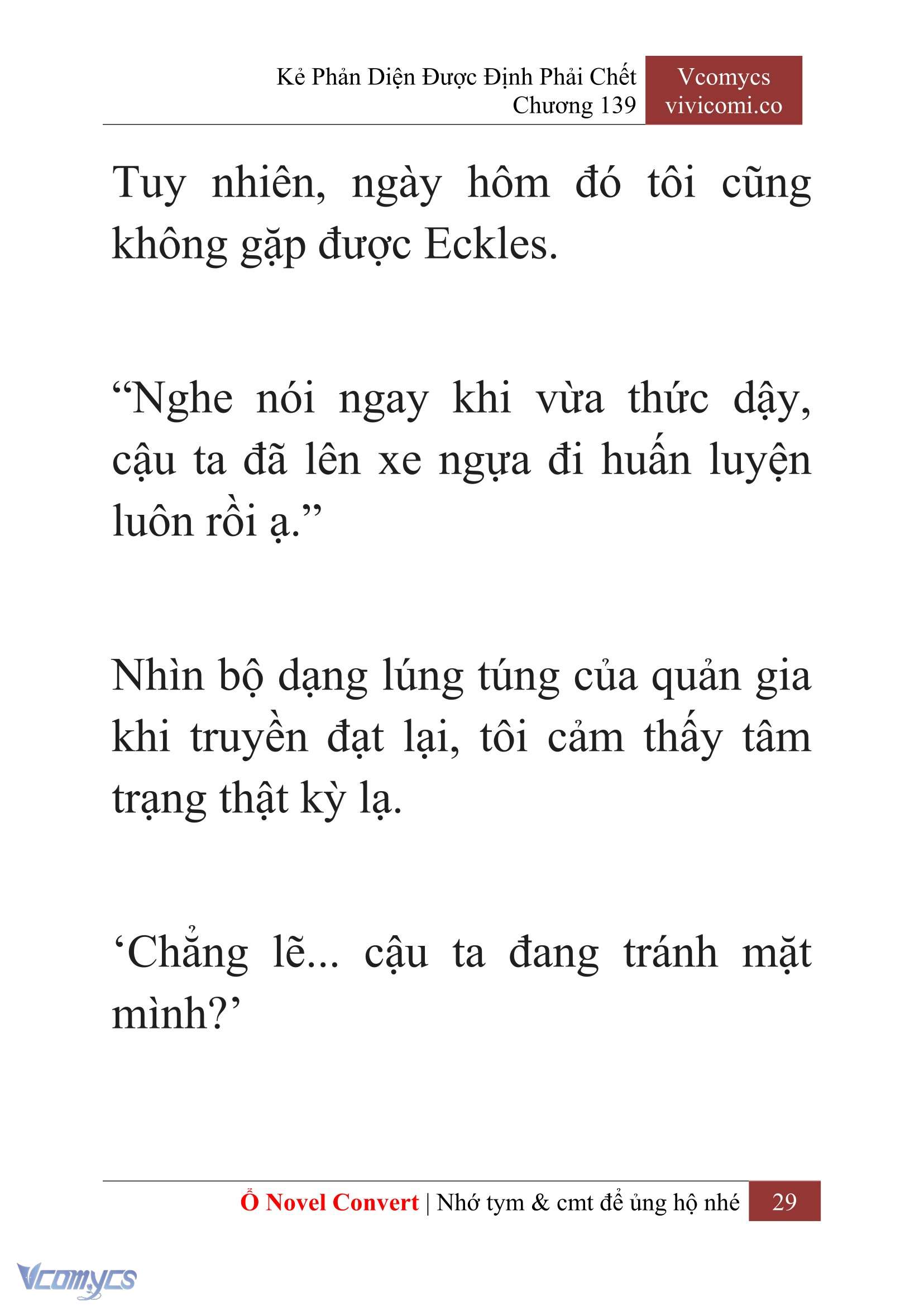 [Novel] Kẻ Phản Diện Được Định Phải Chết Chap 139 - Trang 2