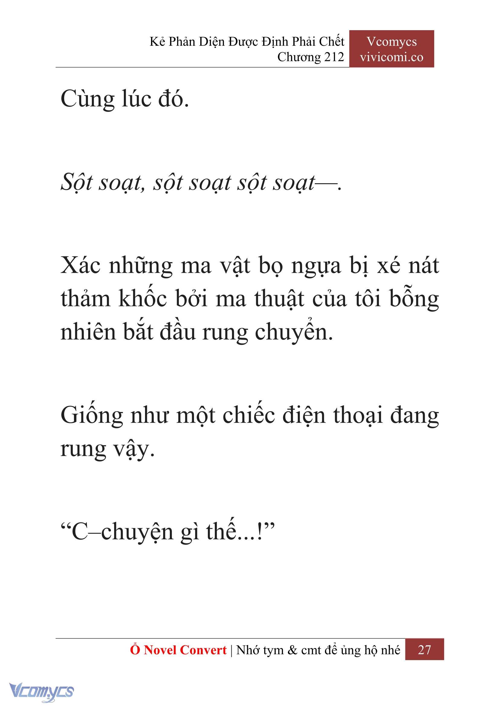 [Novel] Kẻ Phản Diện Được Định Phải Chết Chap 212 - Next Chap 213