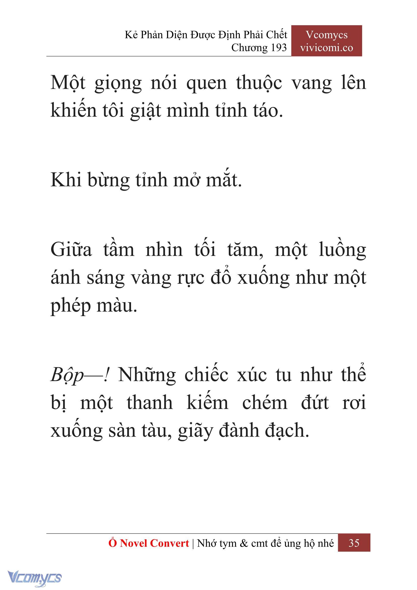 [Novel] Kẻ Phản Diện Được Định Phải Chết Chap 193 - Trang 2