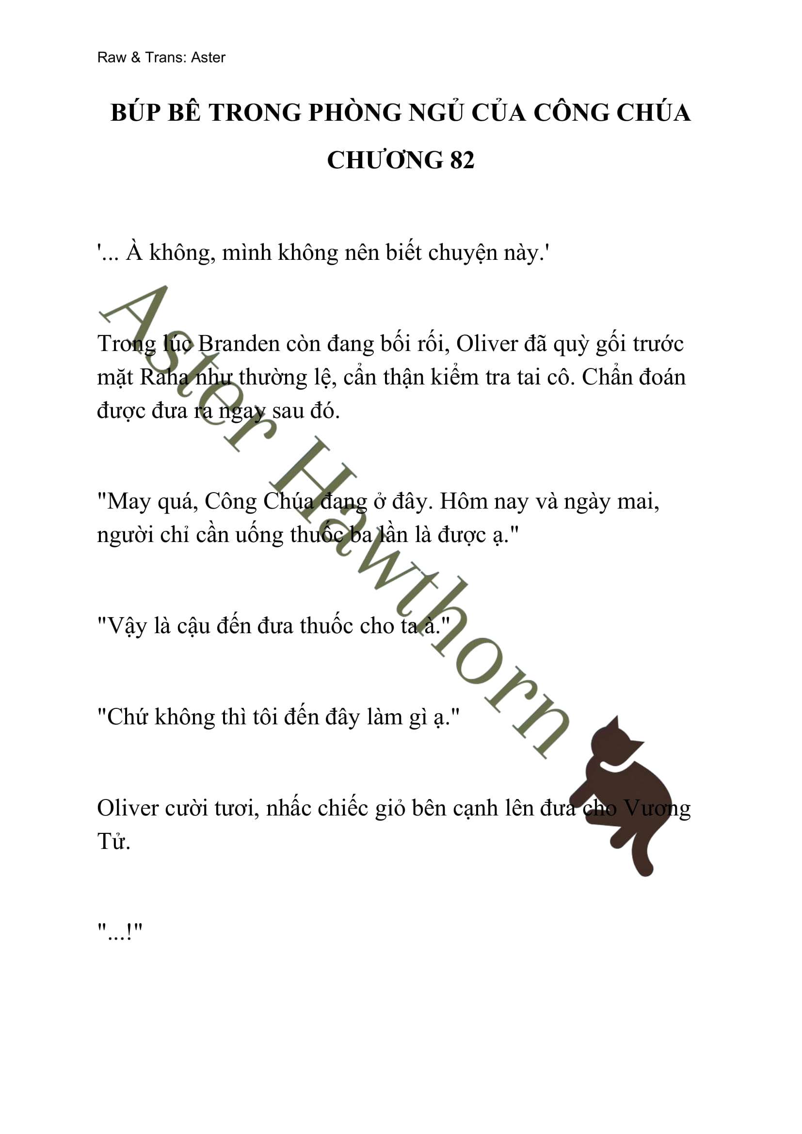 [NOVEL] Búp Bê Trong Phòng Ngủ Của Công Chúa Chap 82 - Trang 2