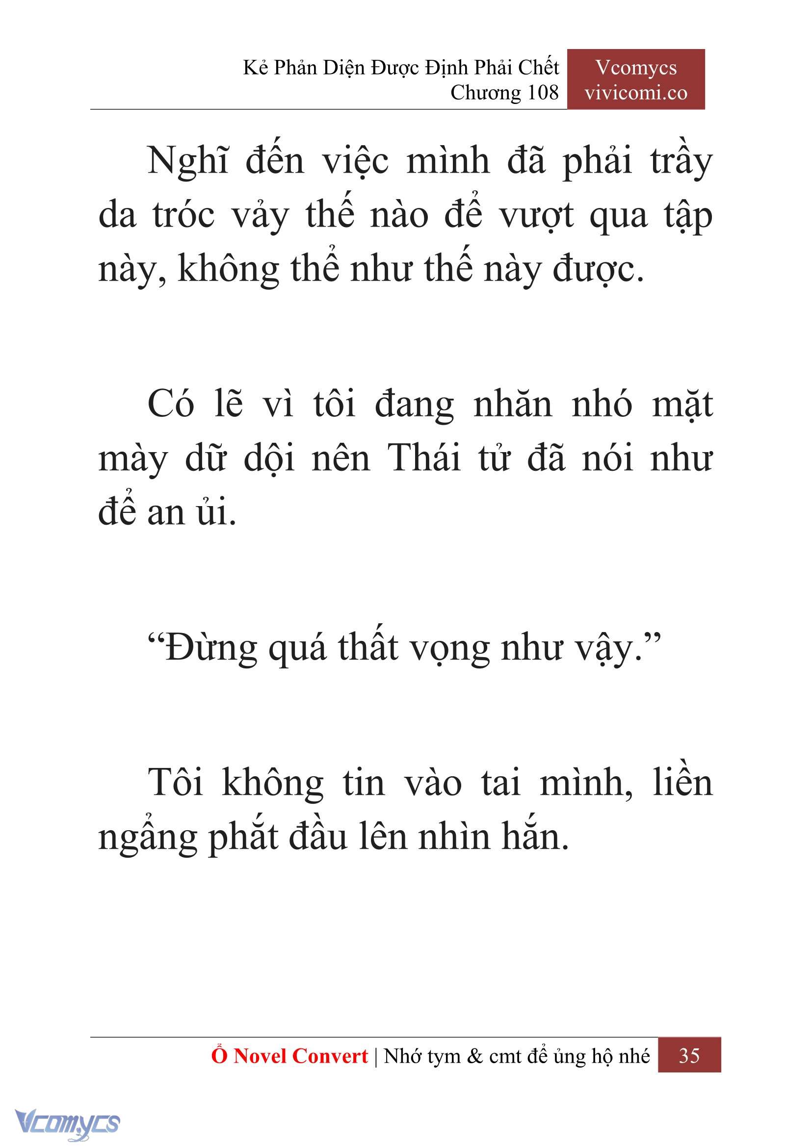[Novel] Kẻ Phản Diện Được Định Phải Chết Chap 108 - Next Chap 109