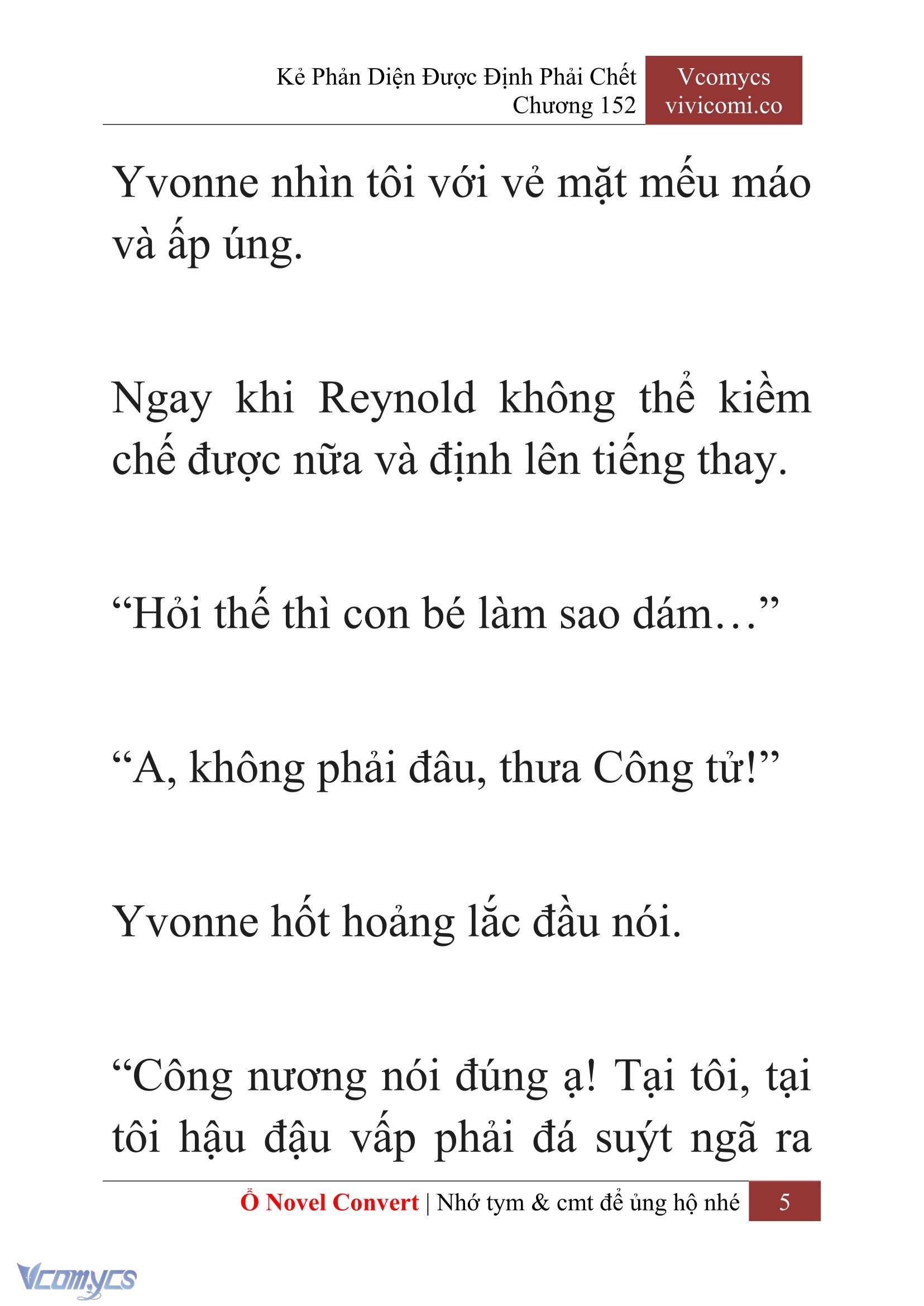 [Novel] Kẻ Phản Diện Được Định Phải Chết Chap 152 - Next Chap 153