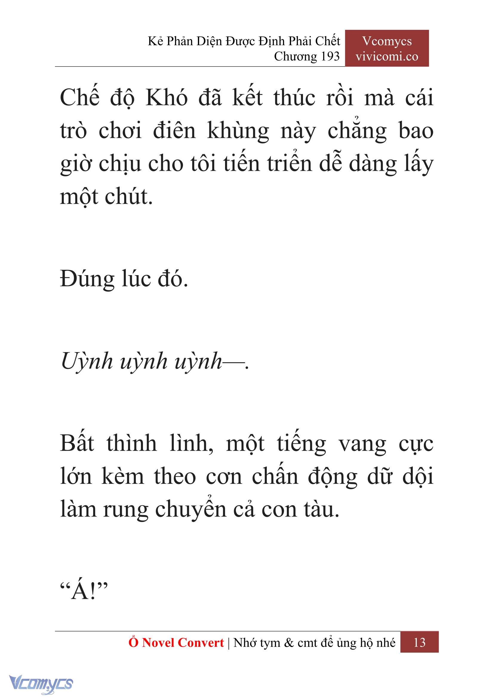 [Novel] Kẻ Phản Diện Được Định Phải Chết Chap 193 - Trang 2