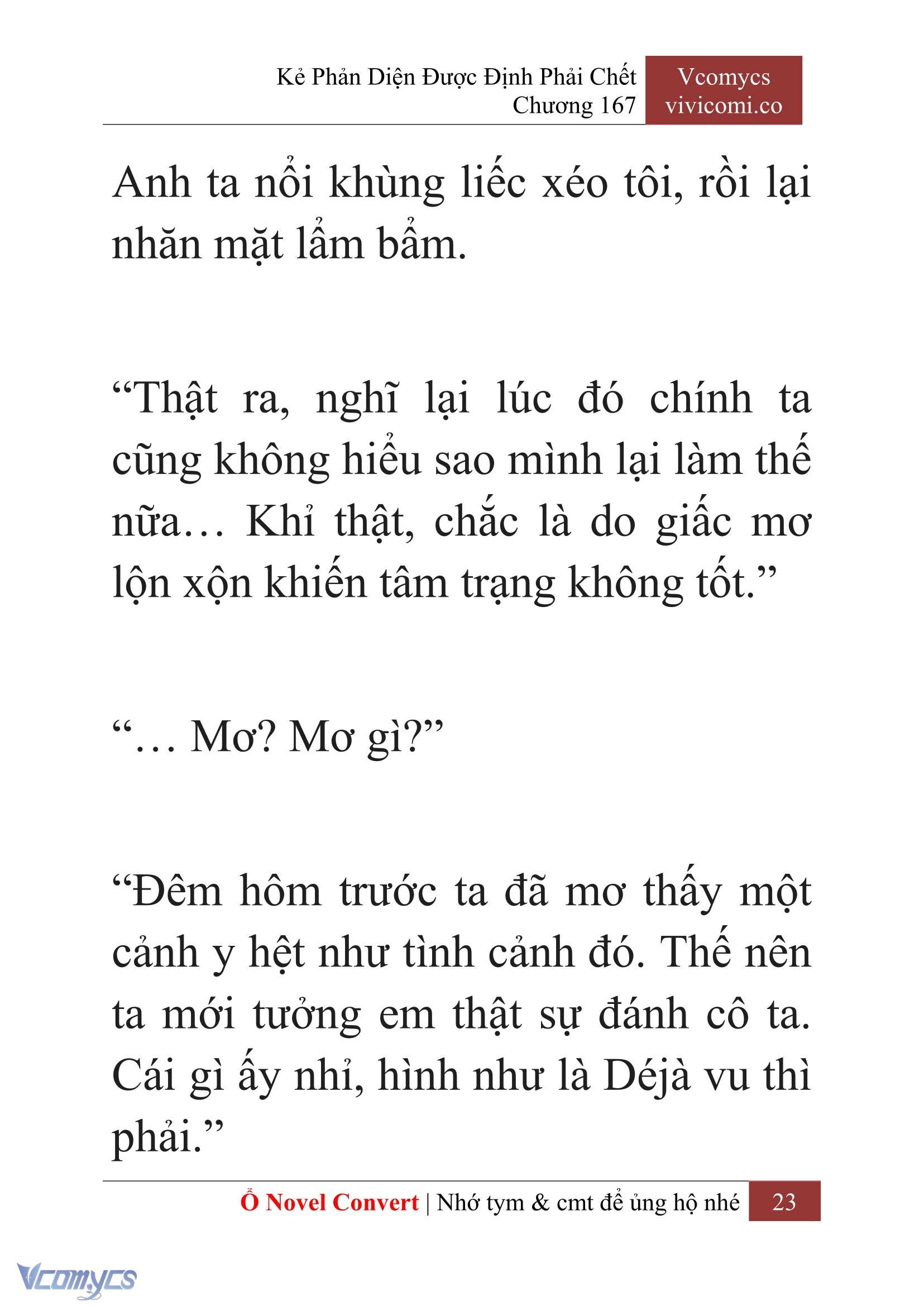 [Novel] Kẻ Phản Diện Được Định Phải Chết Chap 167 - Trang 2