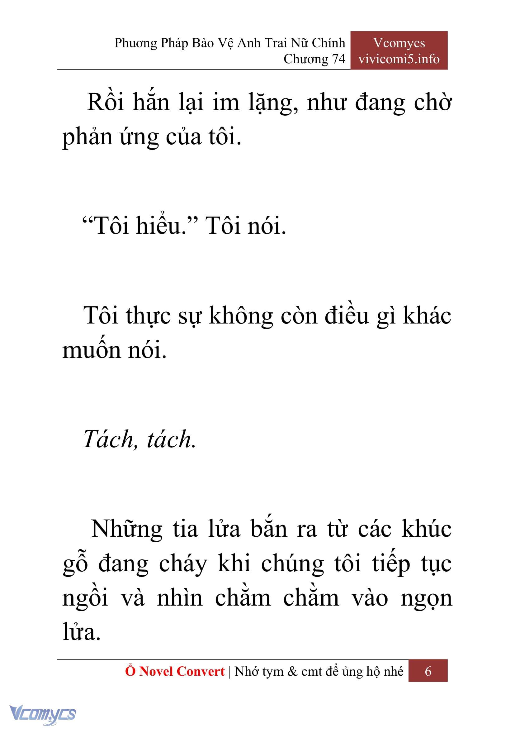 [Novel] Phương Pháp Bảo Vệ Anh Trai Nữ Chính Chap 74 - Trang 2