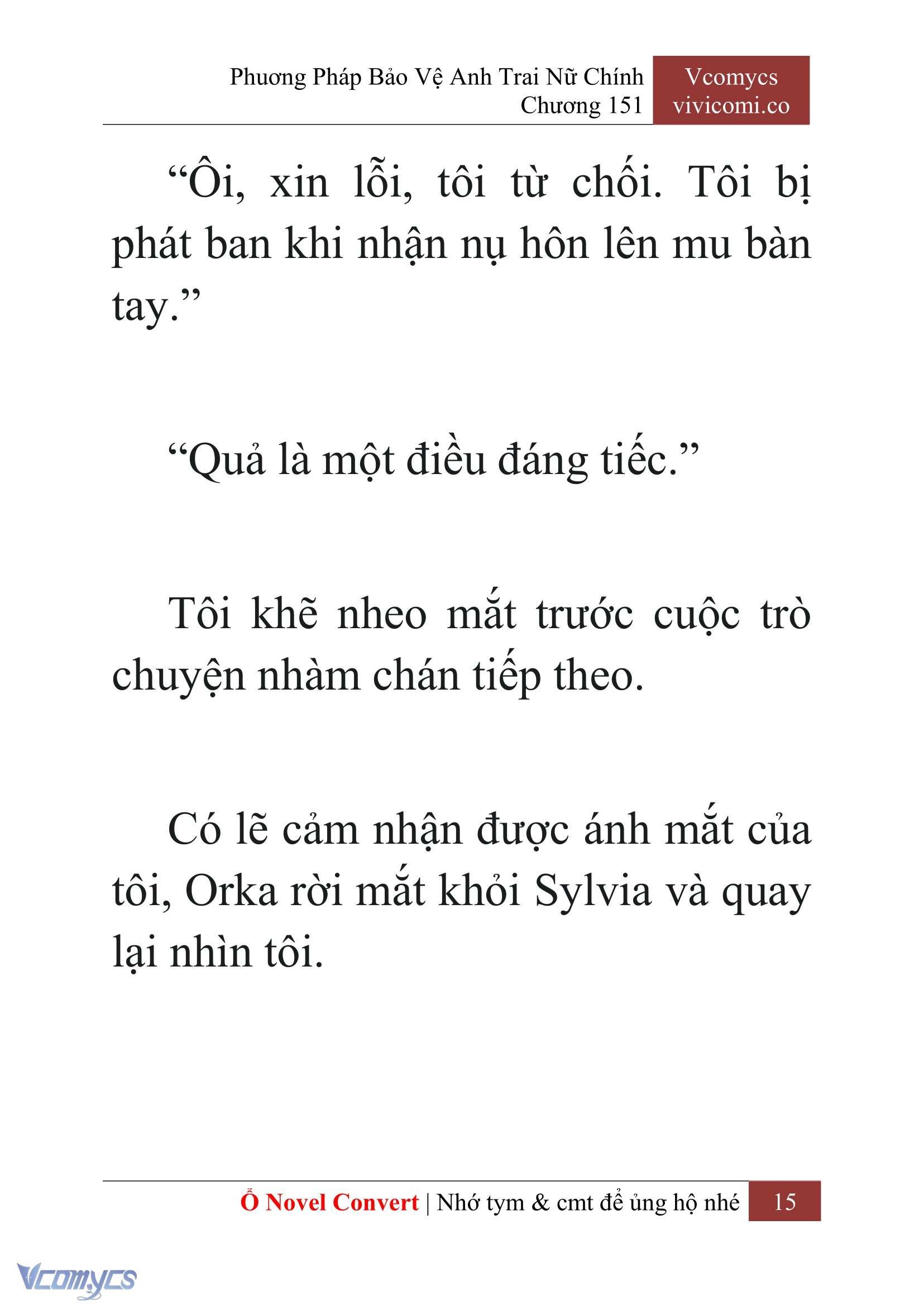[Novel] Phương Pháp Bảo Vệ Anh Trai Nữ Chính Chap 151 - Trang 2