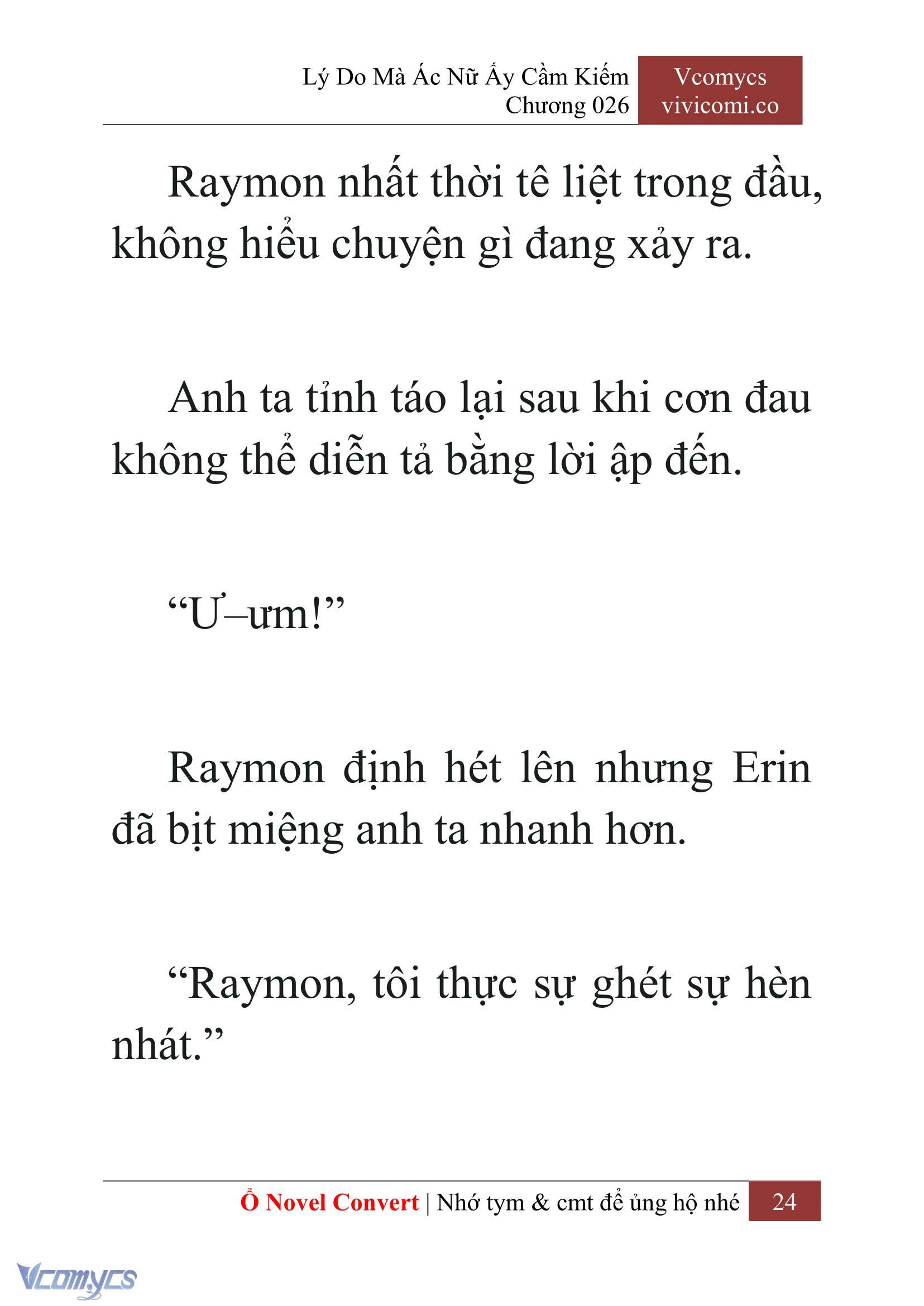 [Novel] Lý Do Mà Ác Nữ Ấy Cầm Kiếm Chap 26 - Trang 2