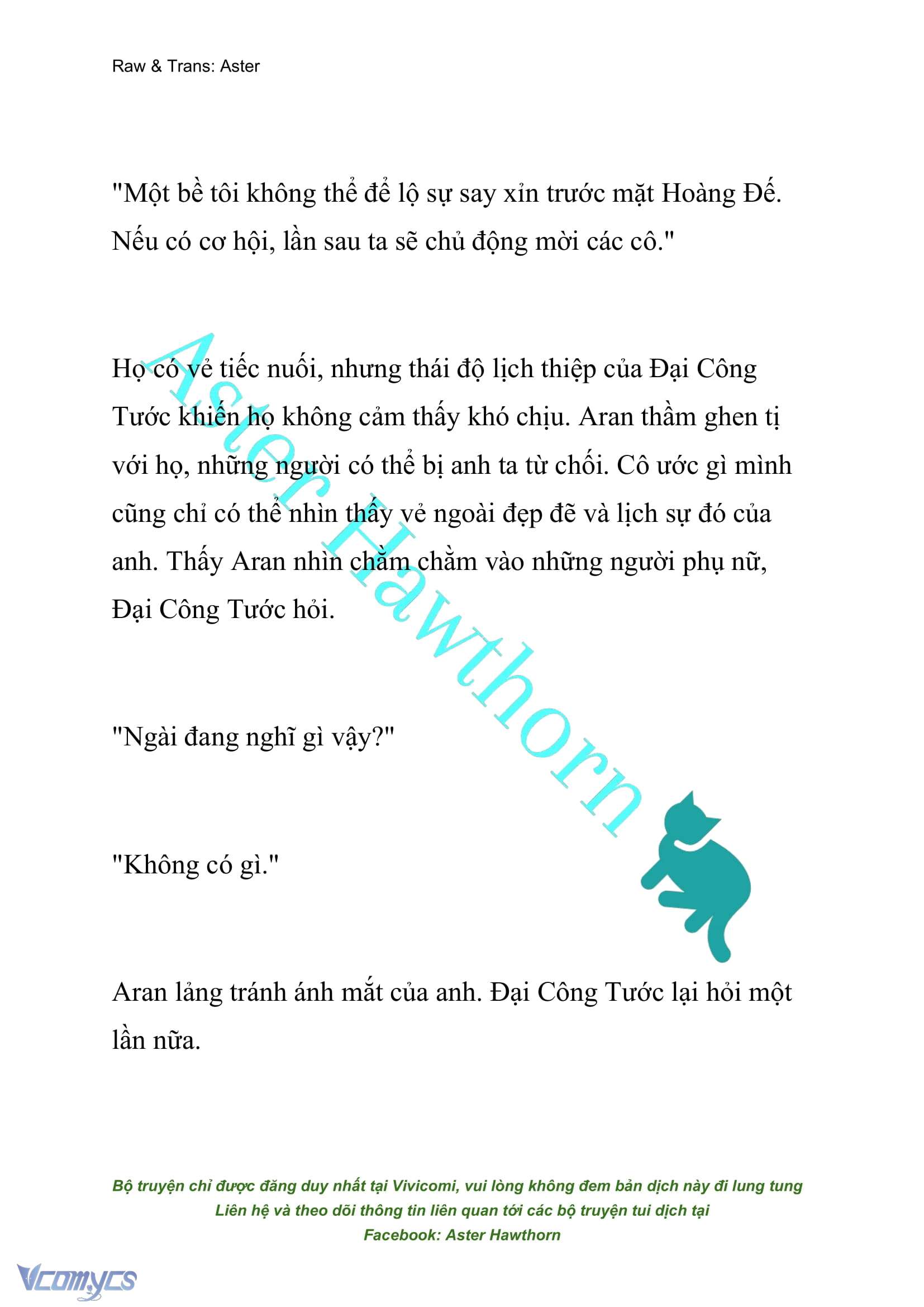 [NOVEL] Đêm Của Bệ Hạ Chap 15 - Next Chap 16