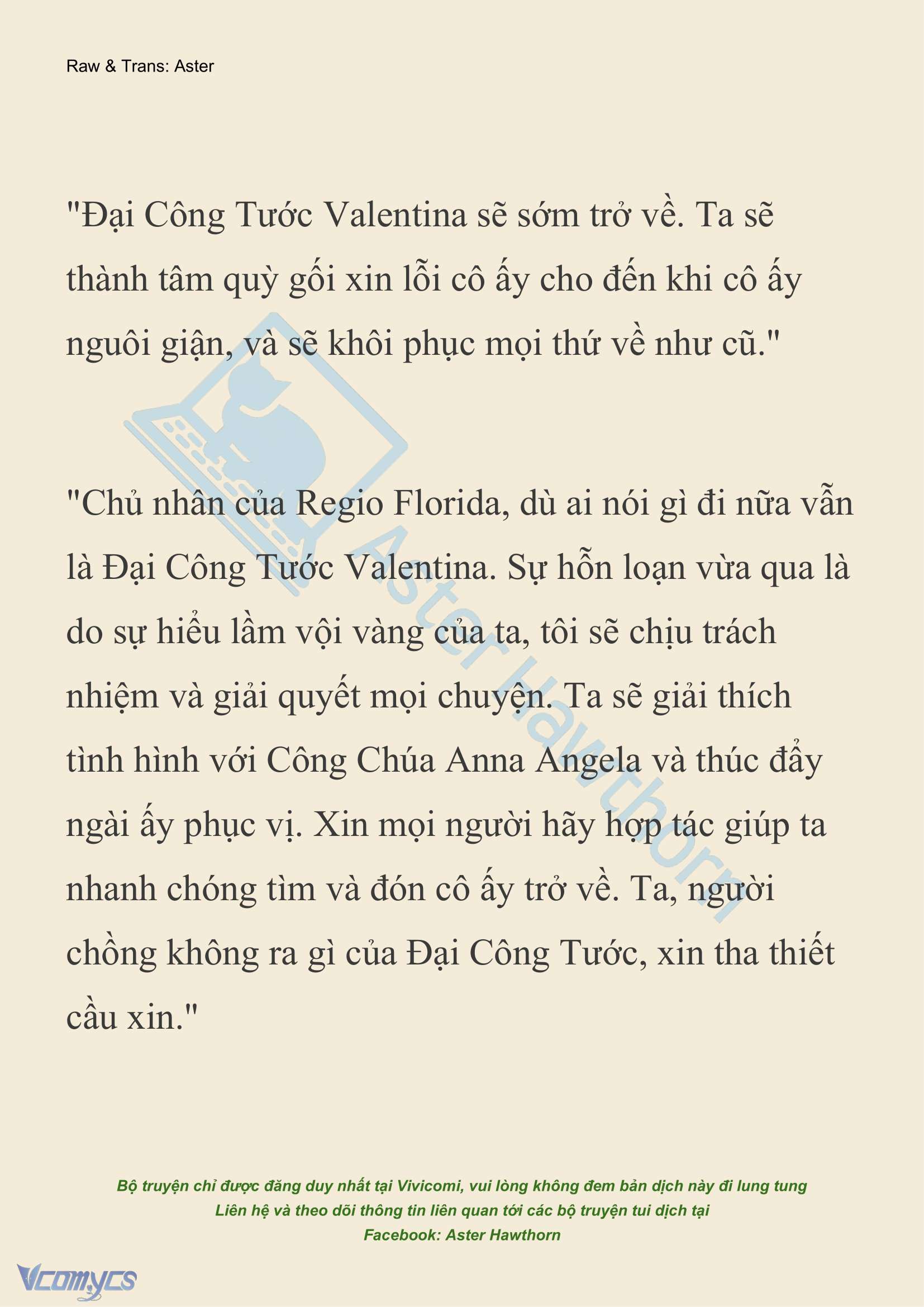 [NOVEL] Thiên Đường Của Valentina Chap 104 - Trang 2