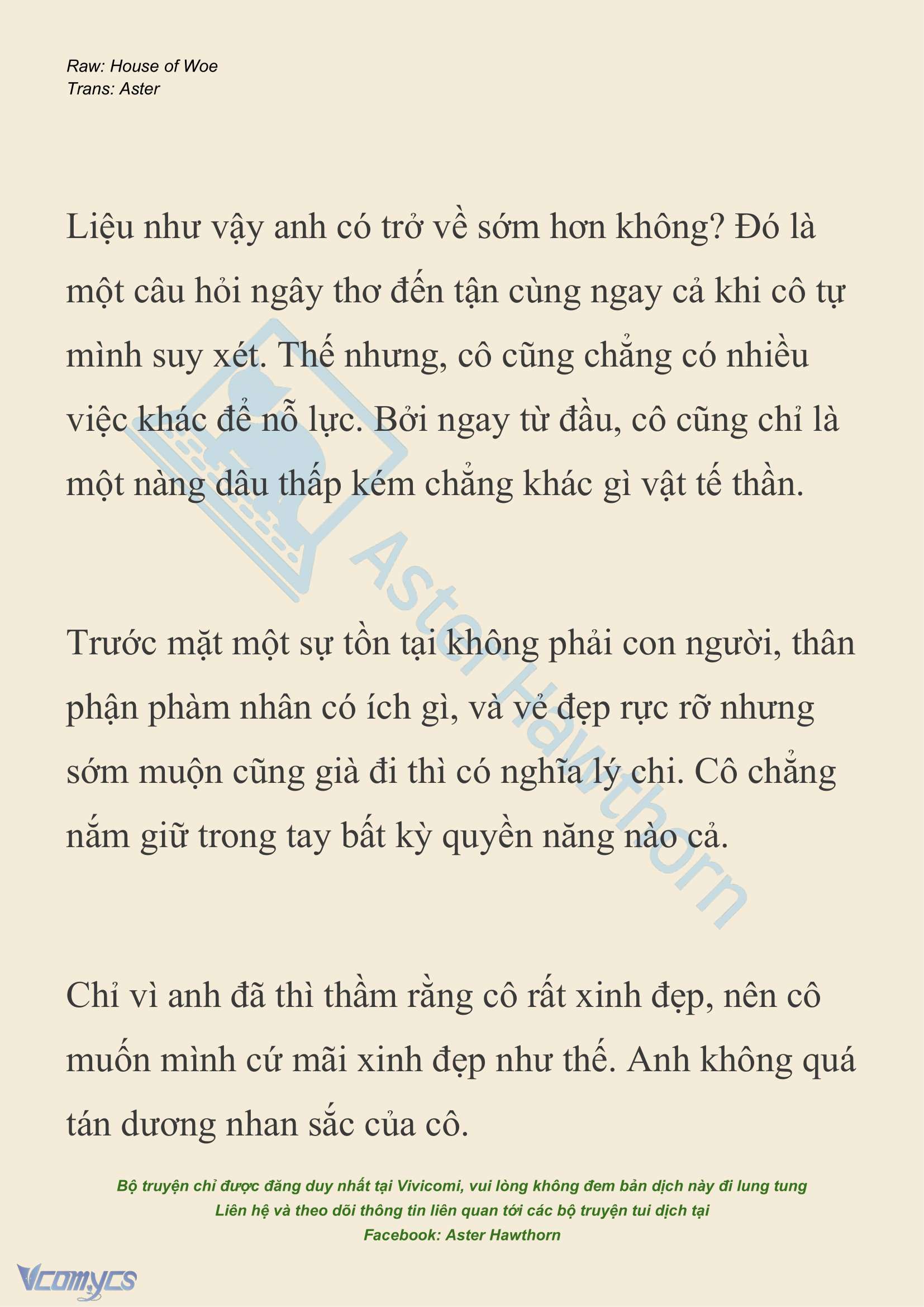 [NOVEL] Dành Cho Các Nữ Thần: Dành cho Psyche Chap 22 - Trang 2
