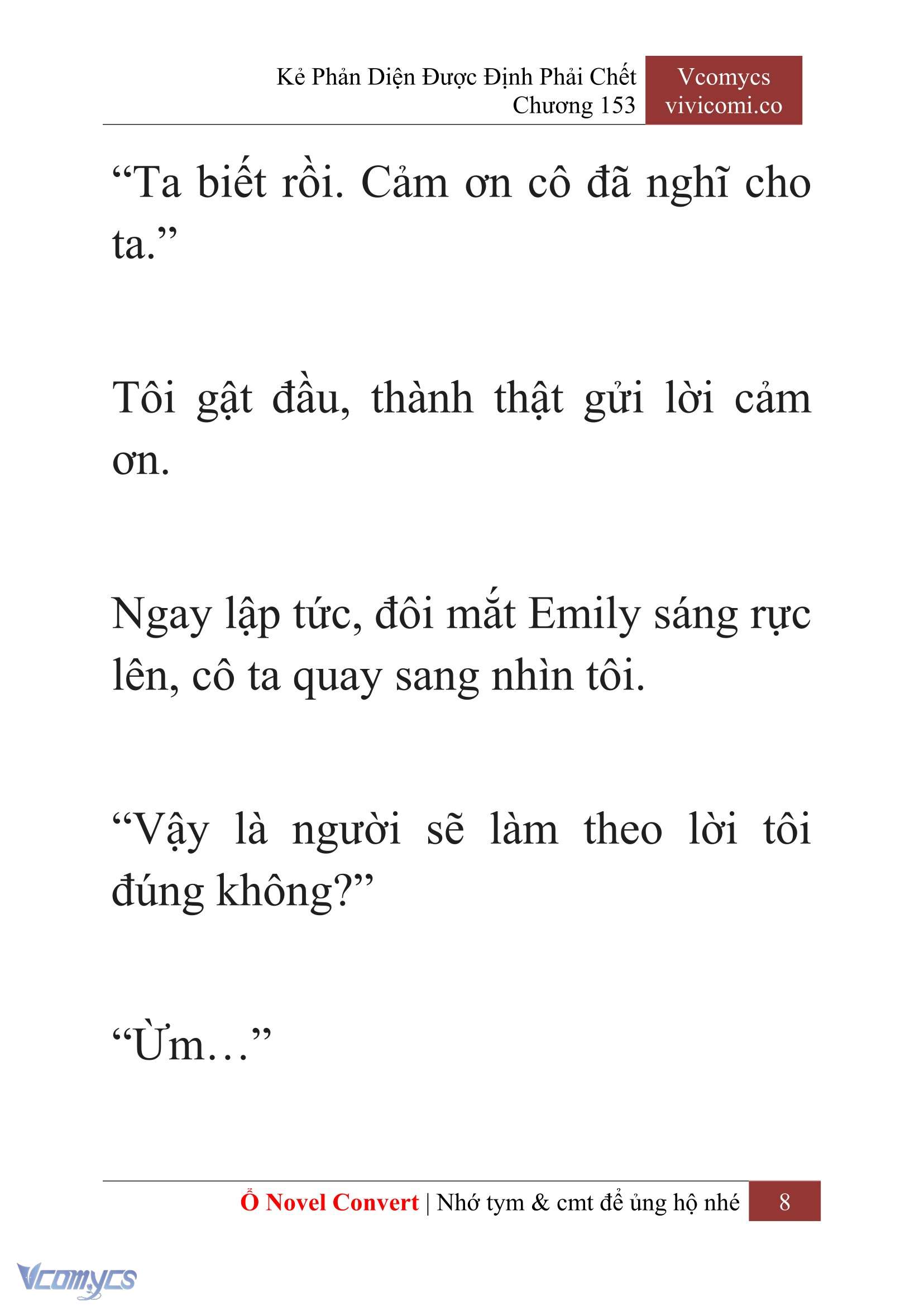 [Novel] Kẻ Phản Diện Được Định Phải Chết Chap 153 - Trang 2