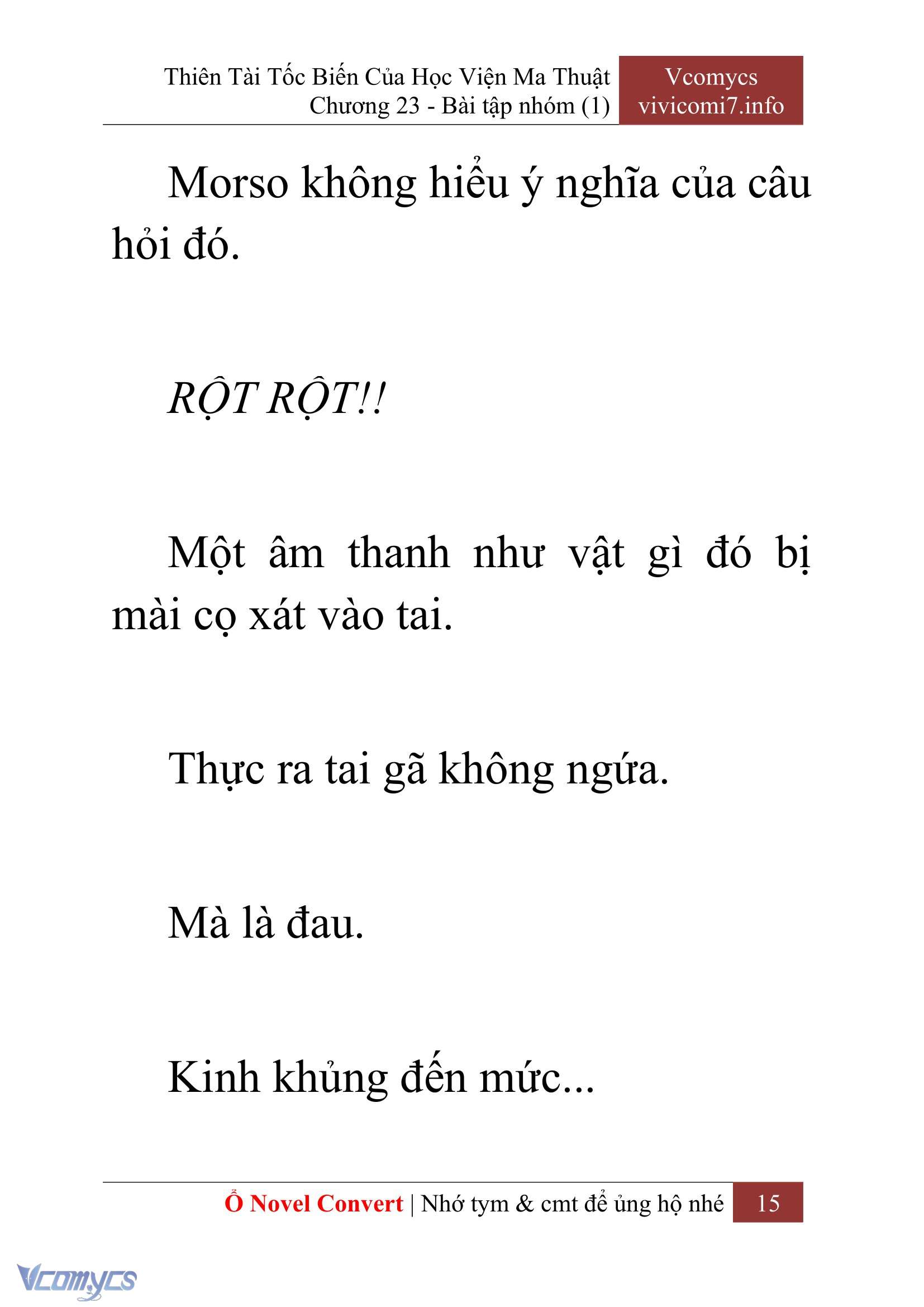 [Novel] Thiên Tài Tốc Biến Của Học Viện Ma Thuật Chap 23 - Trang 2