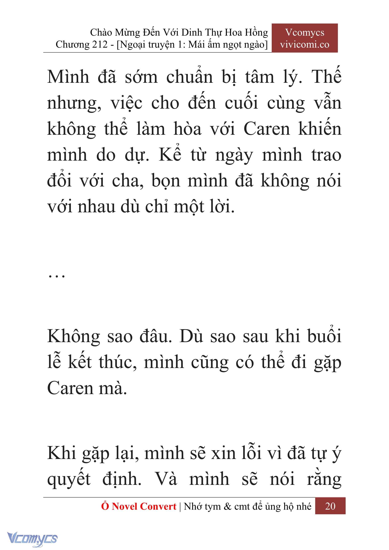 [Novel] Chào Mừng Đến Với Dinh Thự Hoa Hồng Chap 212 - Trang 2