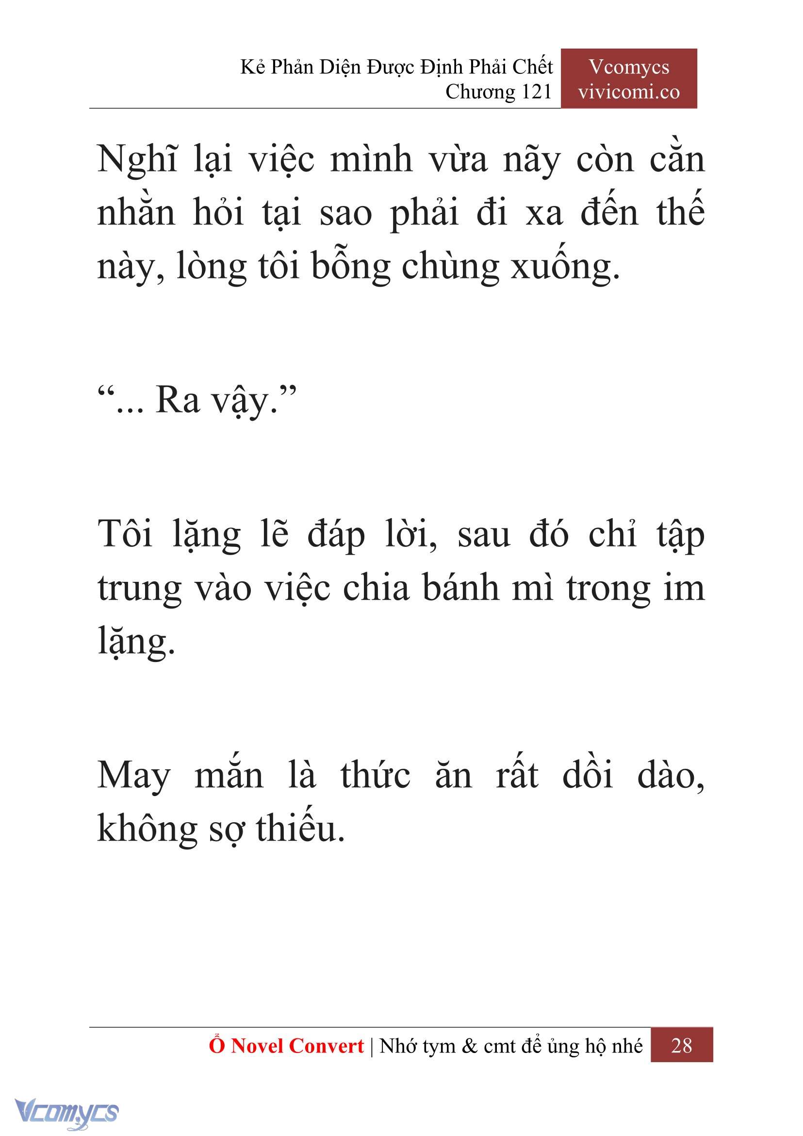 [Novel] Kẻ Phản Diện Được Định Phải Chết Chap 121 - Next Chap 122