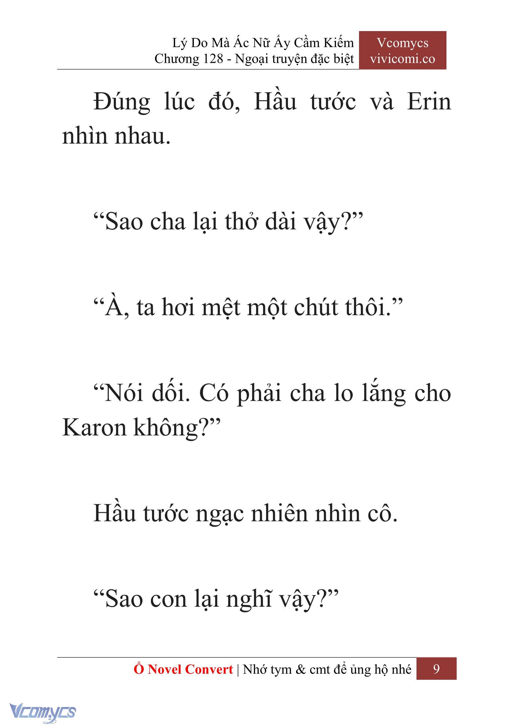 [Novel] Lý Do Mà Ác Nữ Ấy Cầm Kiếm Chap 128 - Trang 2