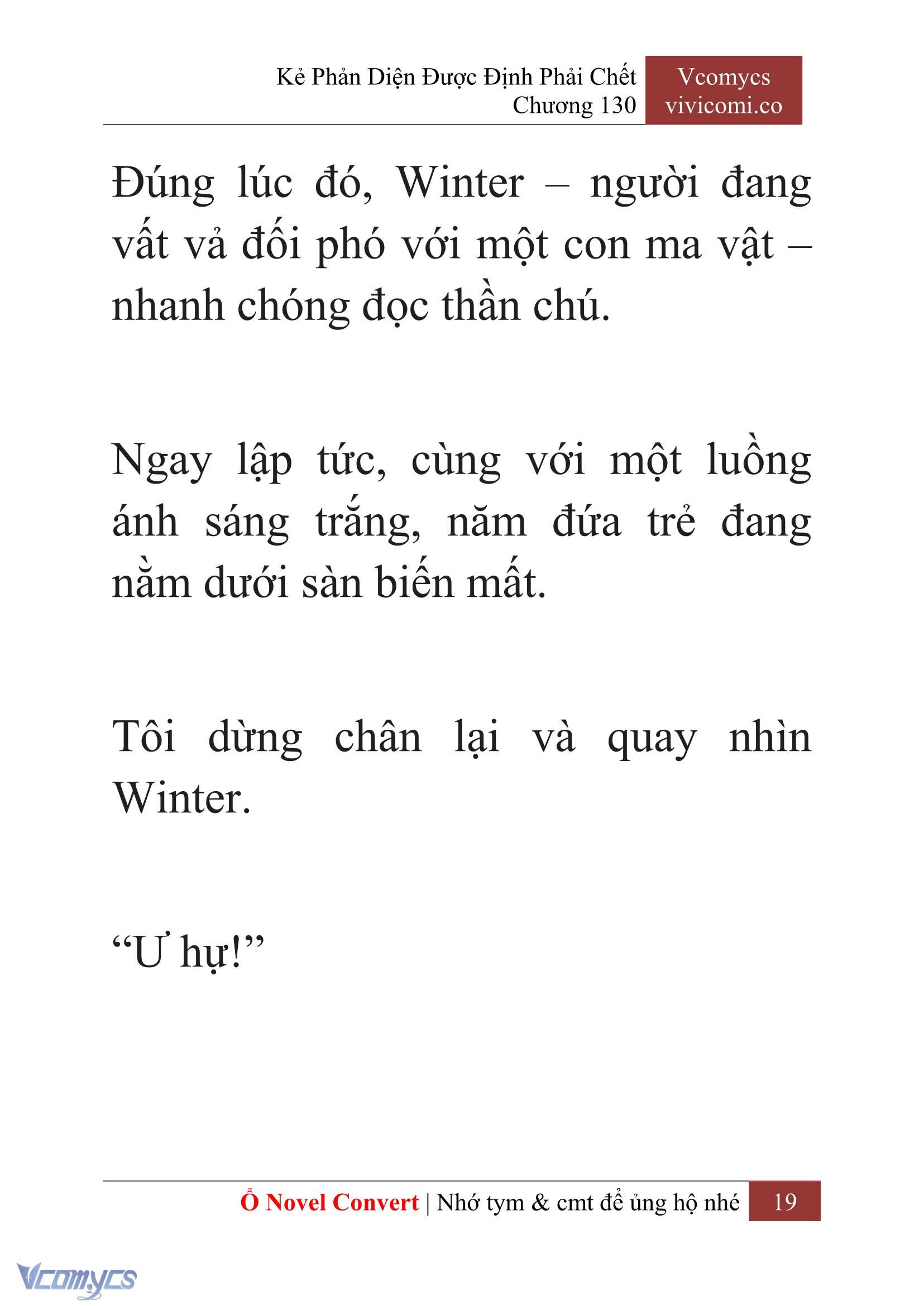 [Novel] Kẻ Phản Diện Được Định Phải Chết Chap 130 - Trang 2