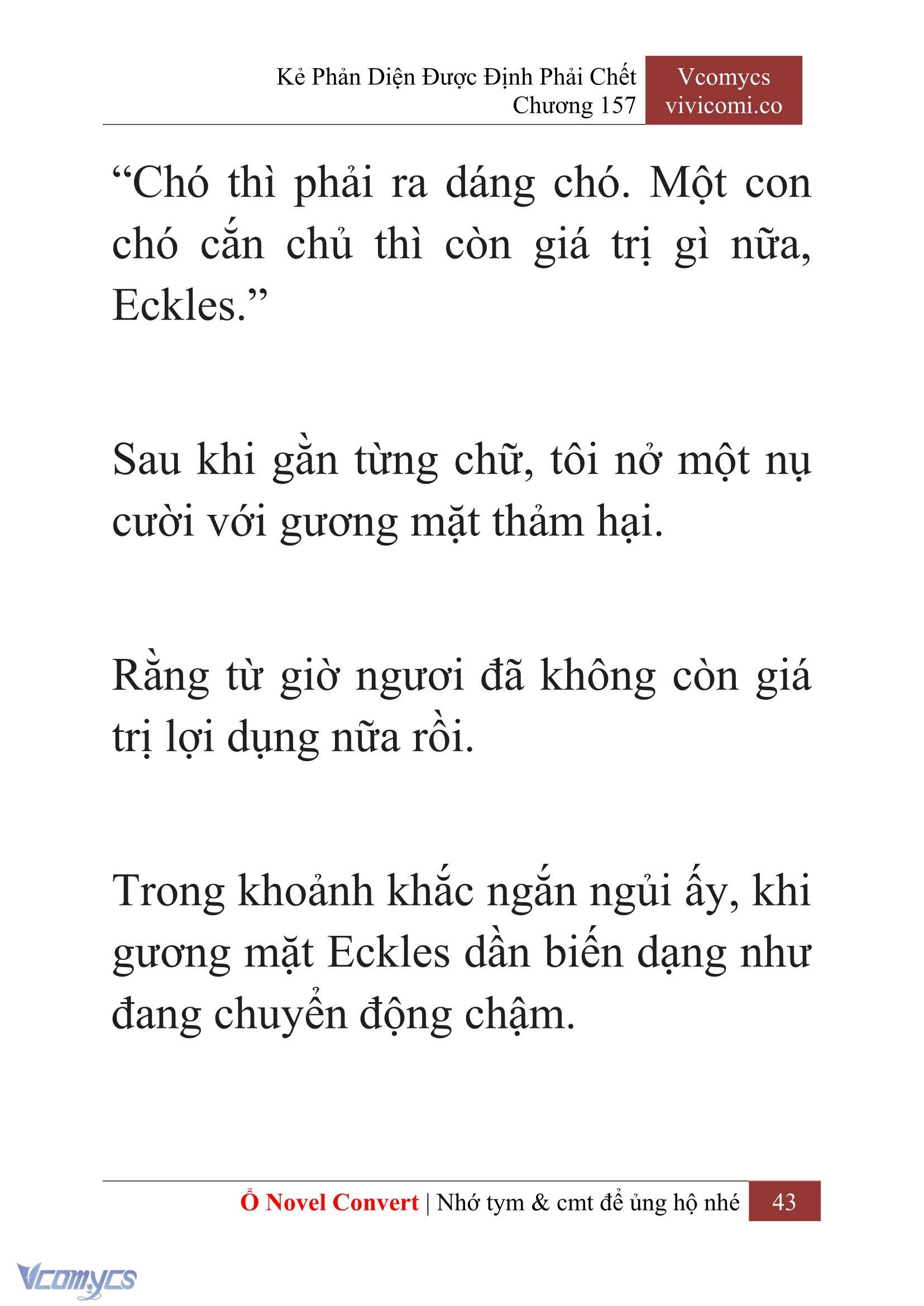 [Novel] Kẻ Phản Diện Được Định Phải Chết Chap 157 - Trang 2