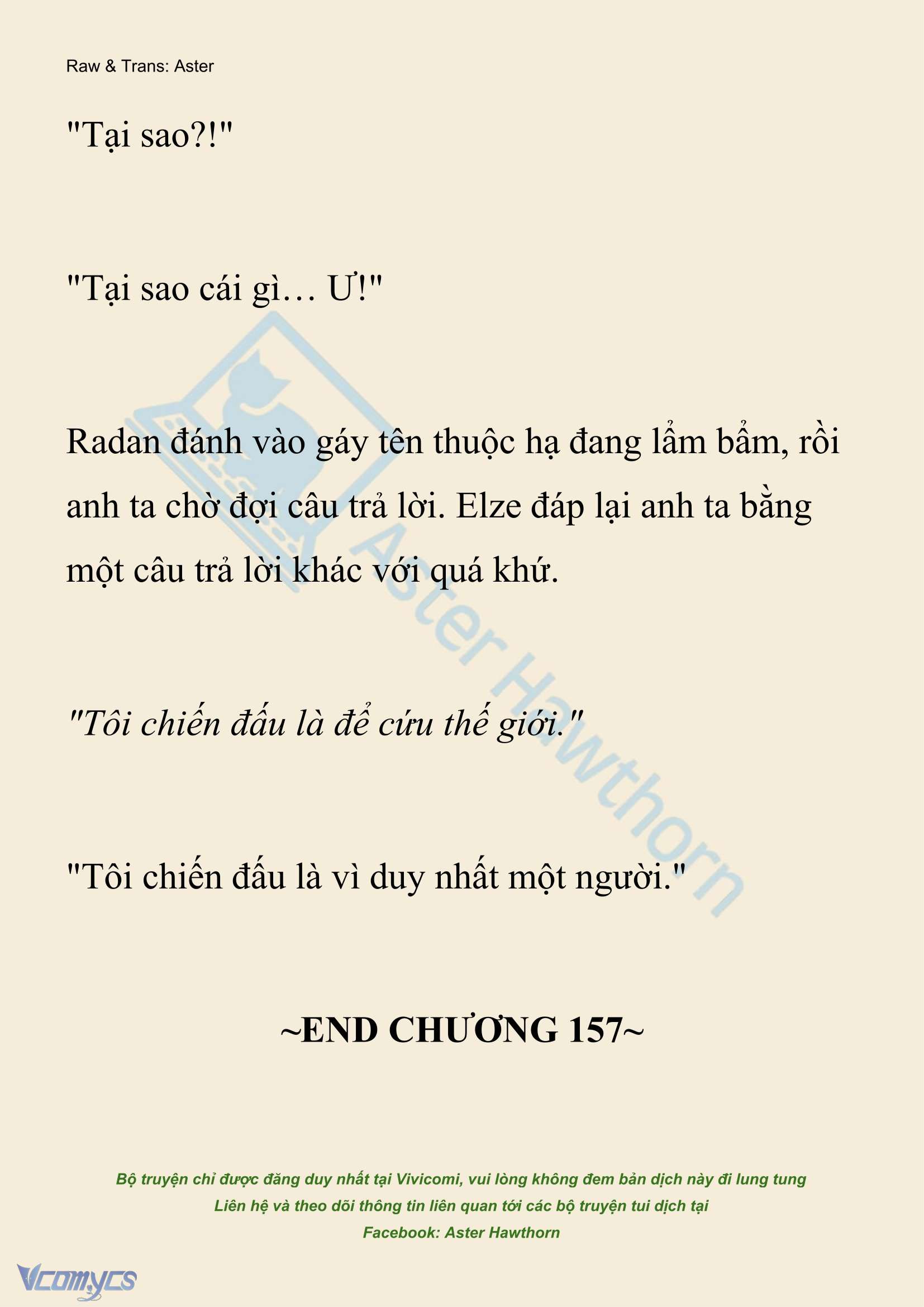 [NOVEL] Anh Hùng Khao Khát Sự Sa Ngã Của Thánh Nữ Chap 157 - Trang 2