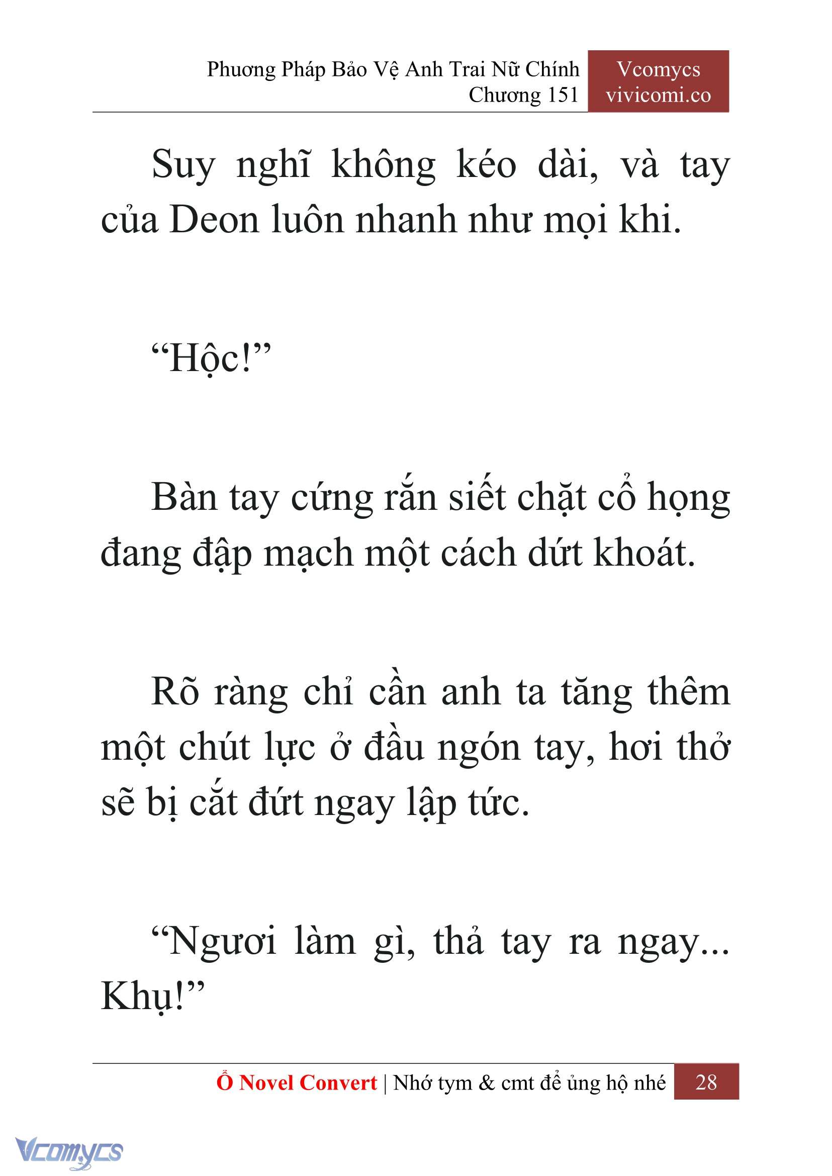 [Novel] Phương Pháp Bảo Vệ Anh Trai Nữ Chính Chap 151 - Trang 2